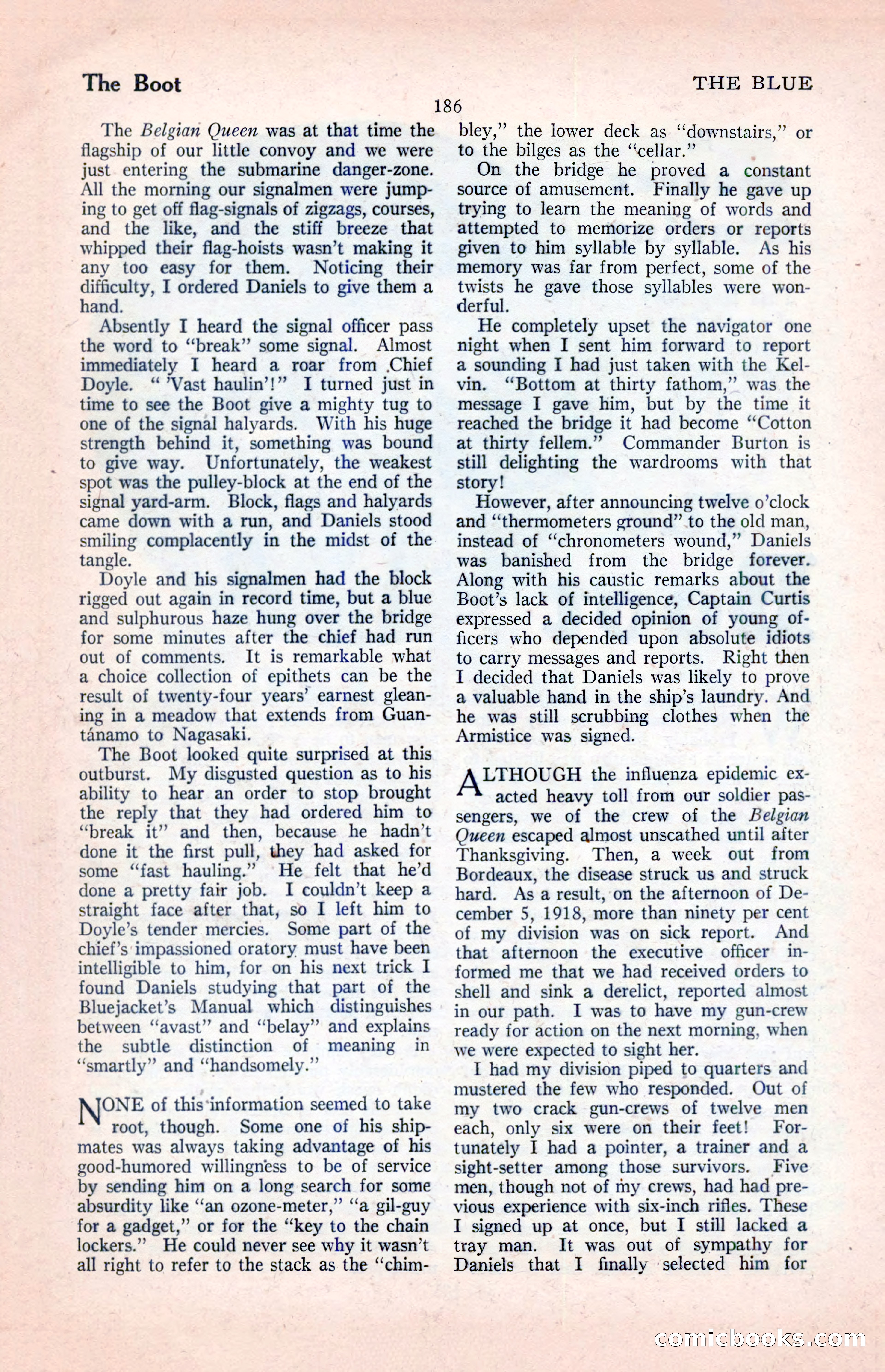 The Illustrated Blue Book Magazine, April 1927 — page 188 of 208
