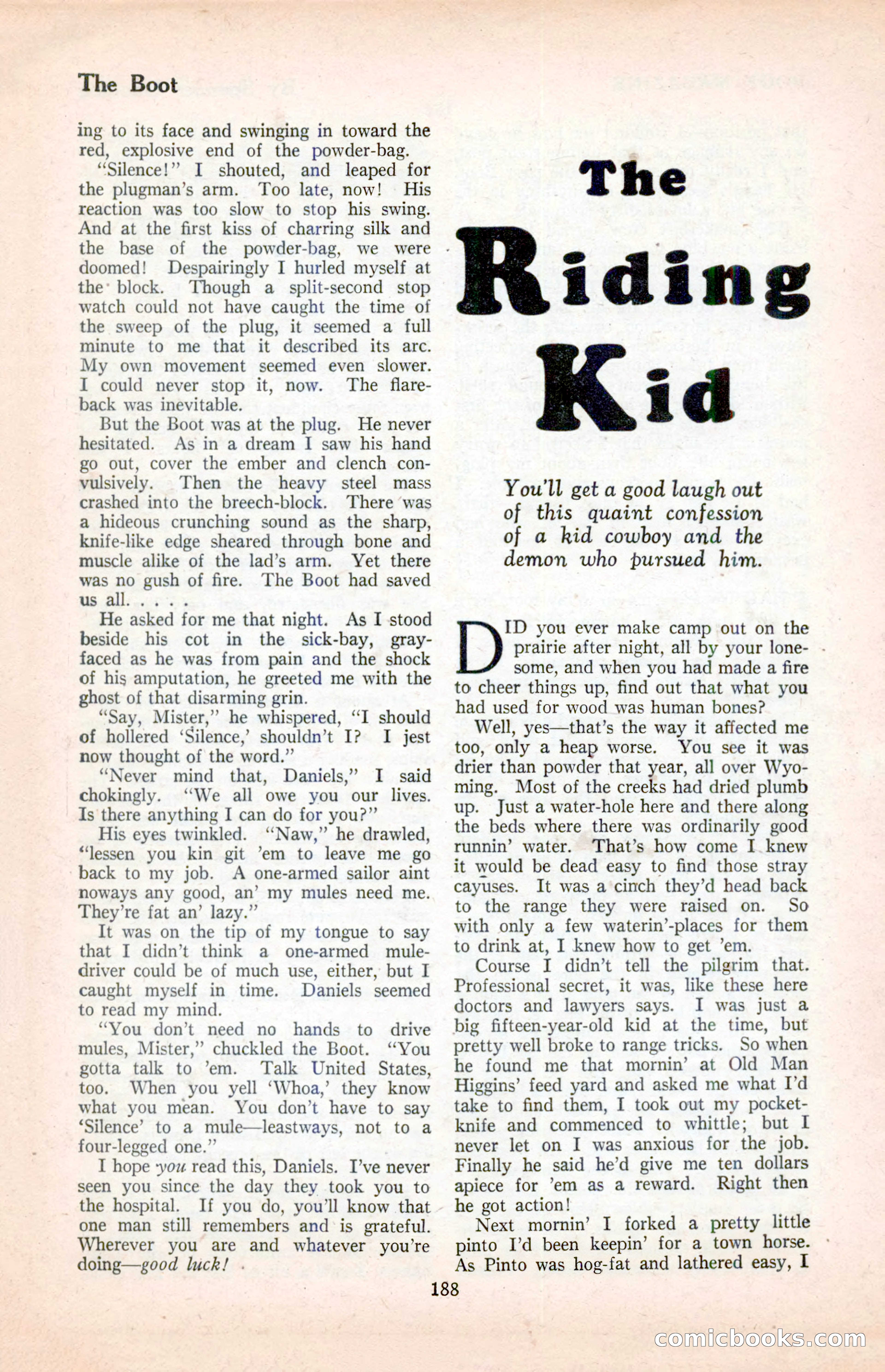 The Illustrated Blue Book Magazine, April 1927 — page 190 of 208