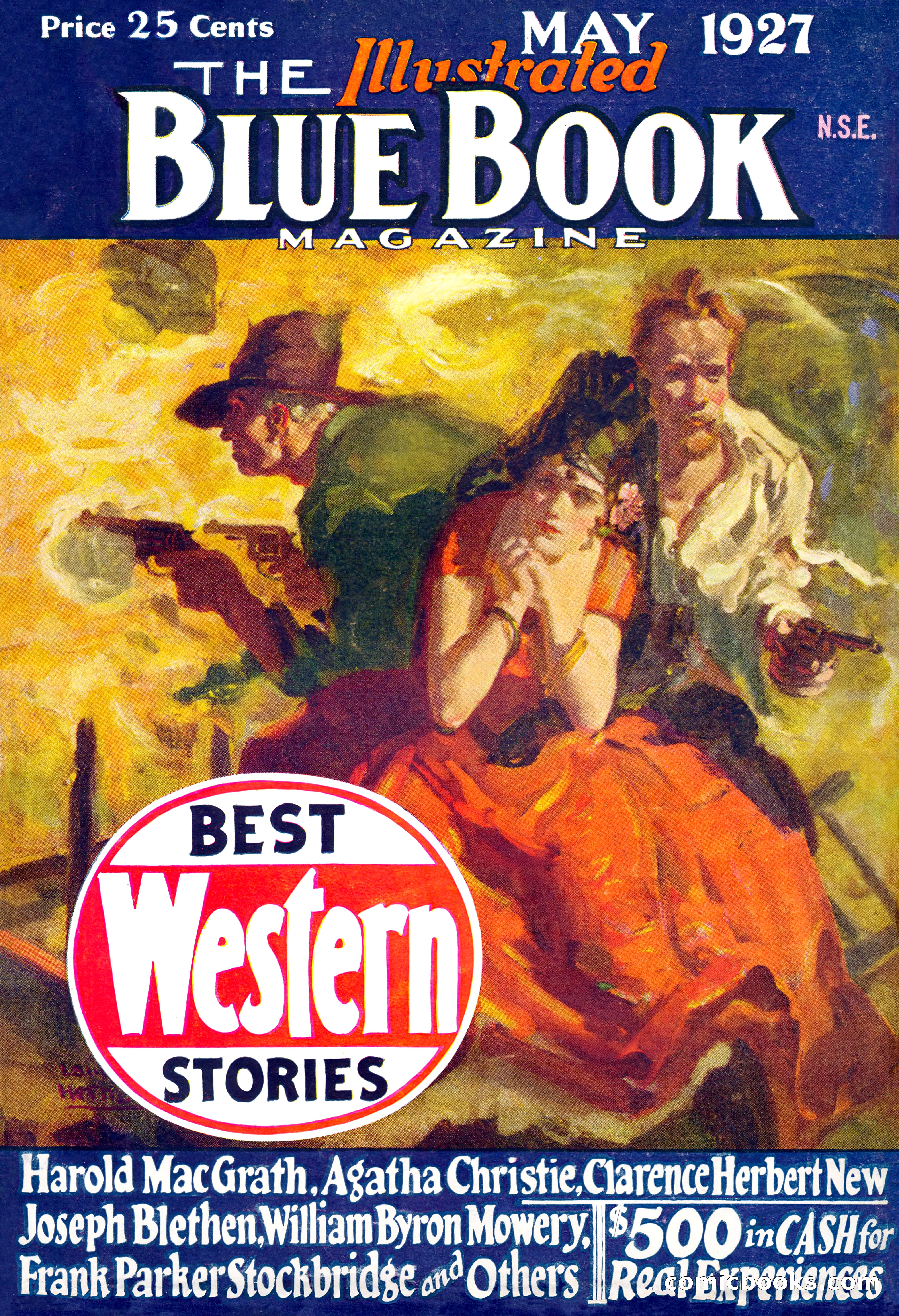 The Illustrated Blue Book Magazine, May 1927 — page 1 of 208