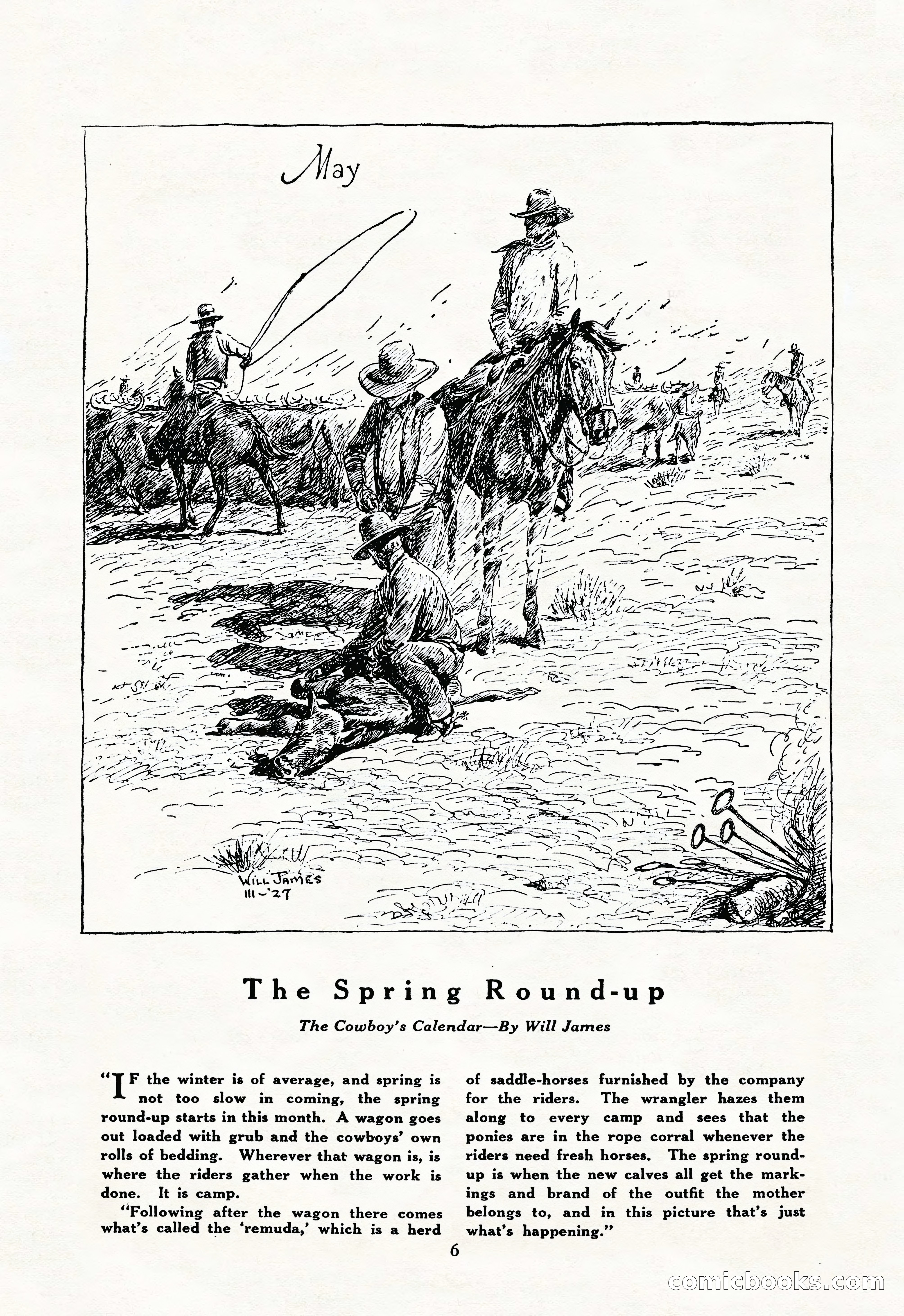 The Illustrated Blue Book Magazine, May 1927 — page 8 of 208