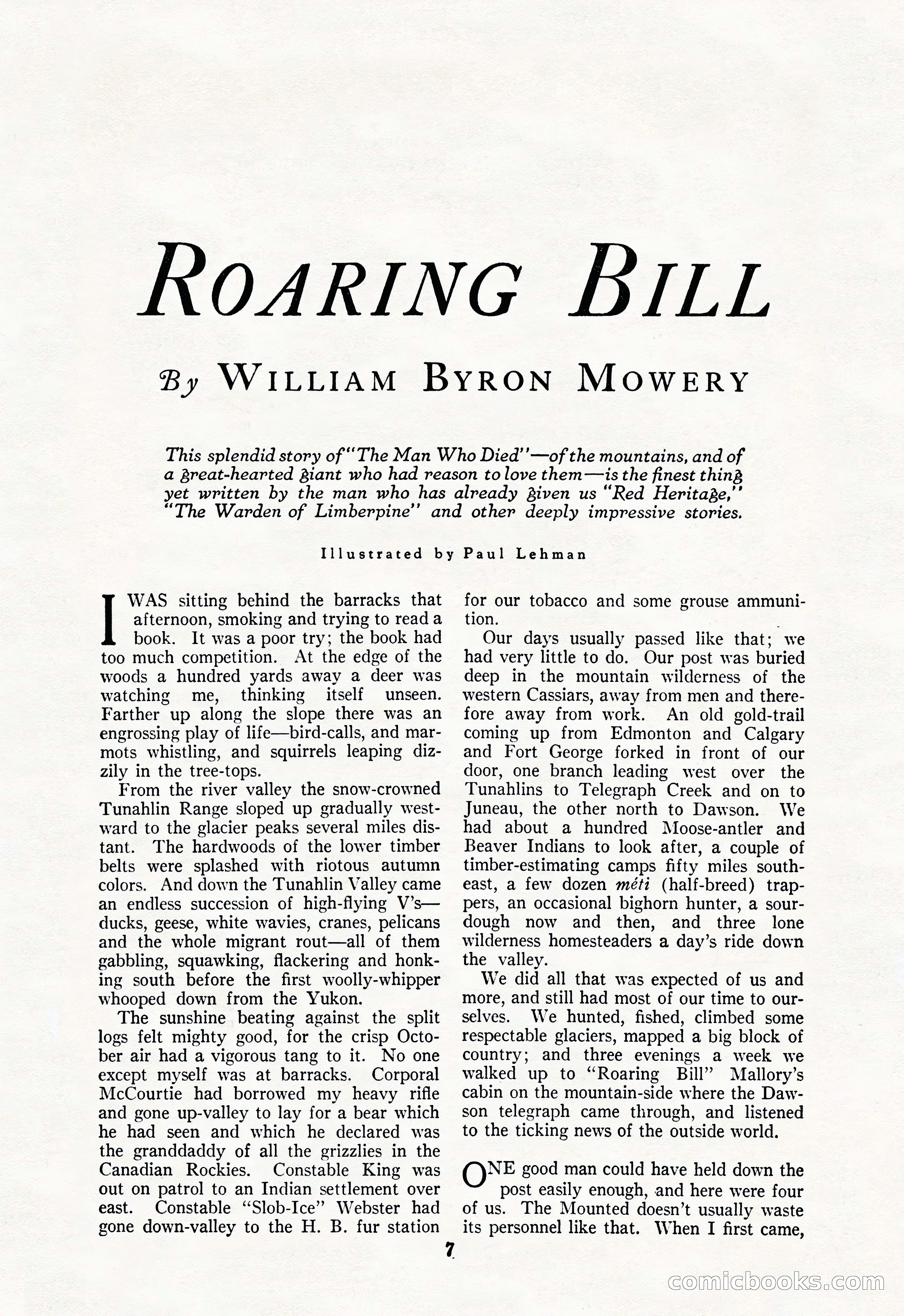 The Illustrated Blue Book Magazine, May 1927 — page 9 of 208