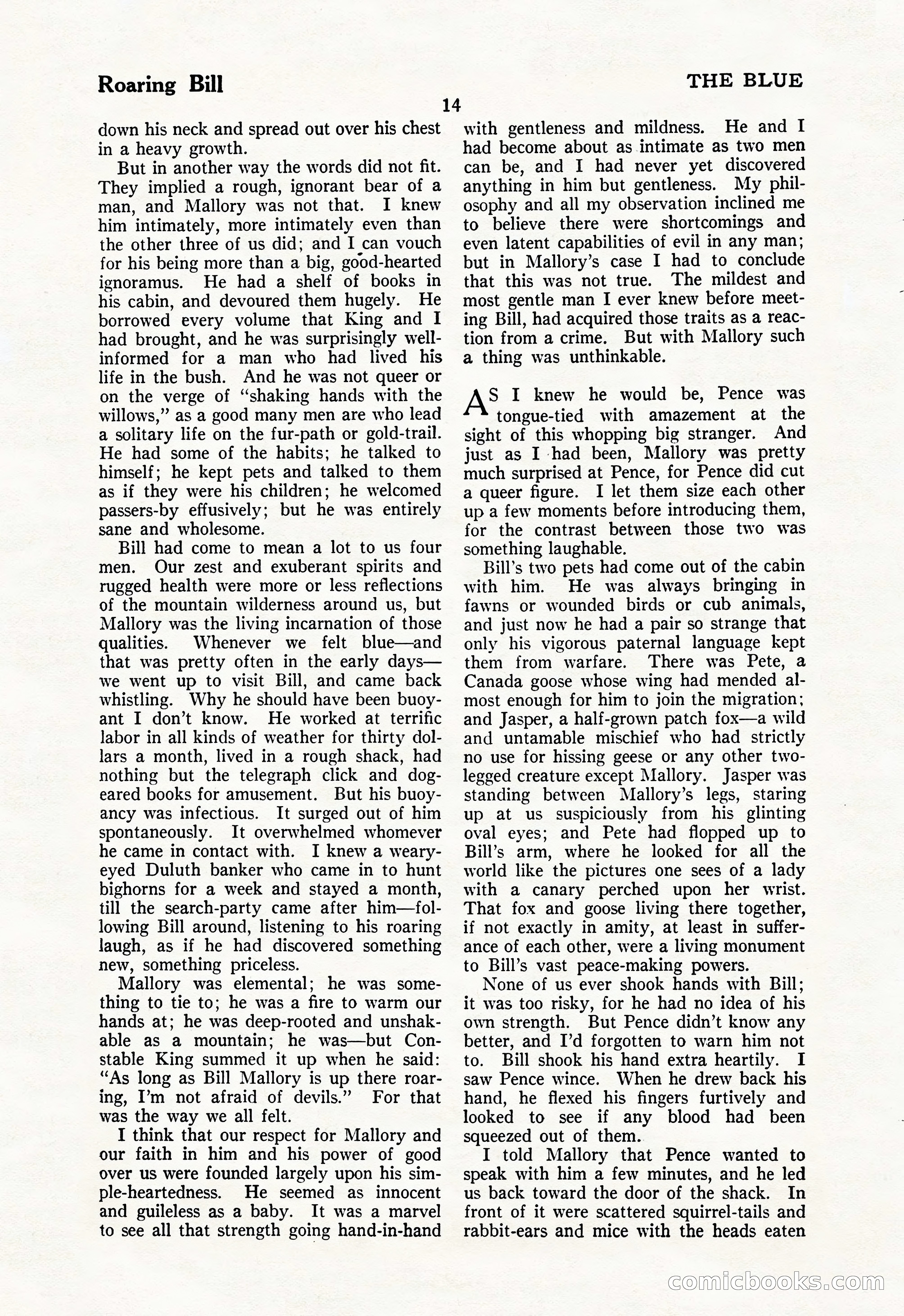 The Illustrated Blue Book Magazine, May 1927 — page 16 of 208