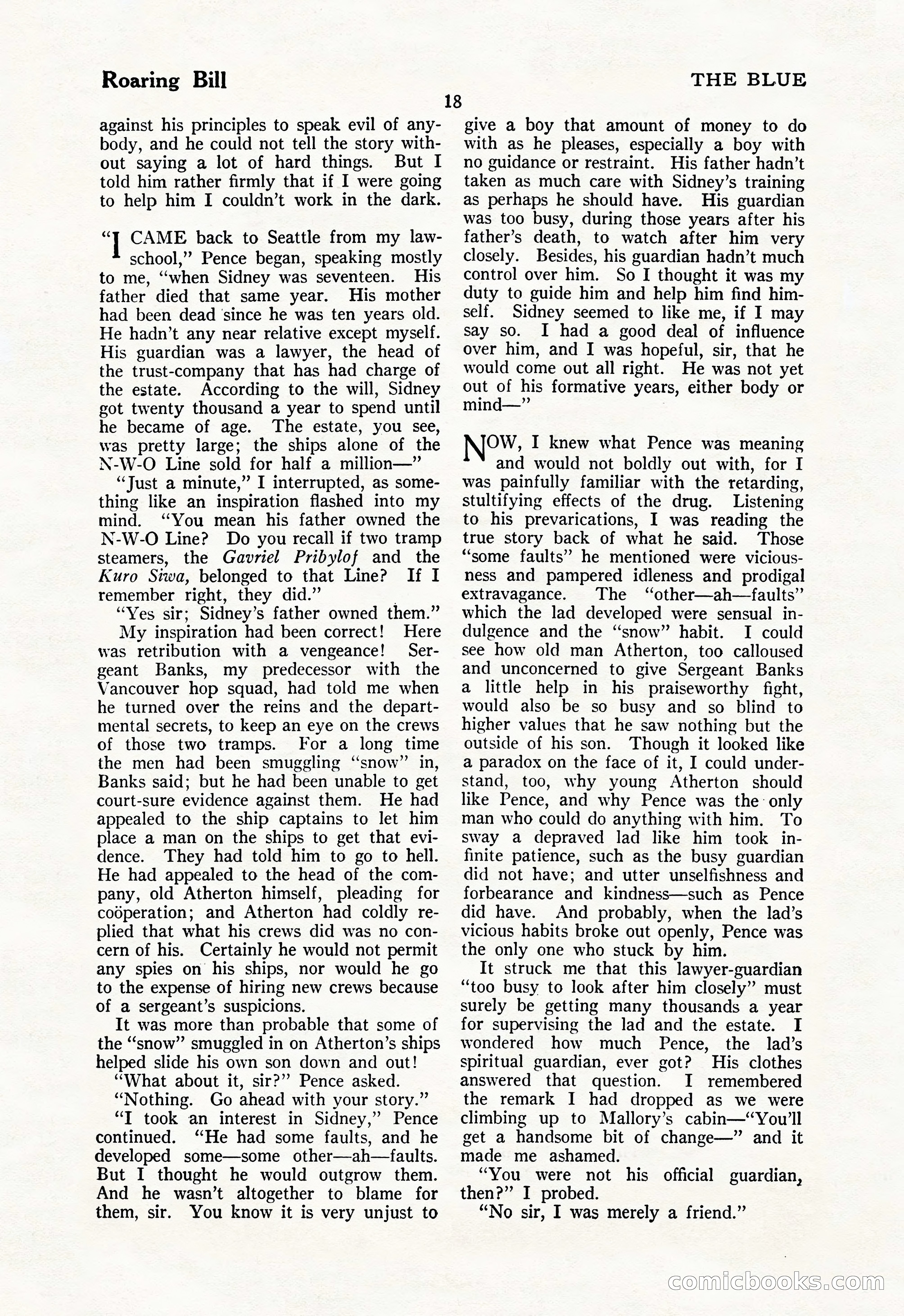The Illustrated Blue Book Magazine, May 1927 — page 20 of 208