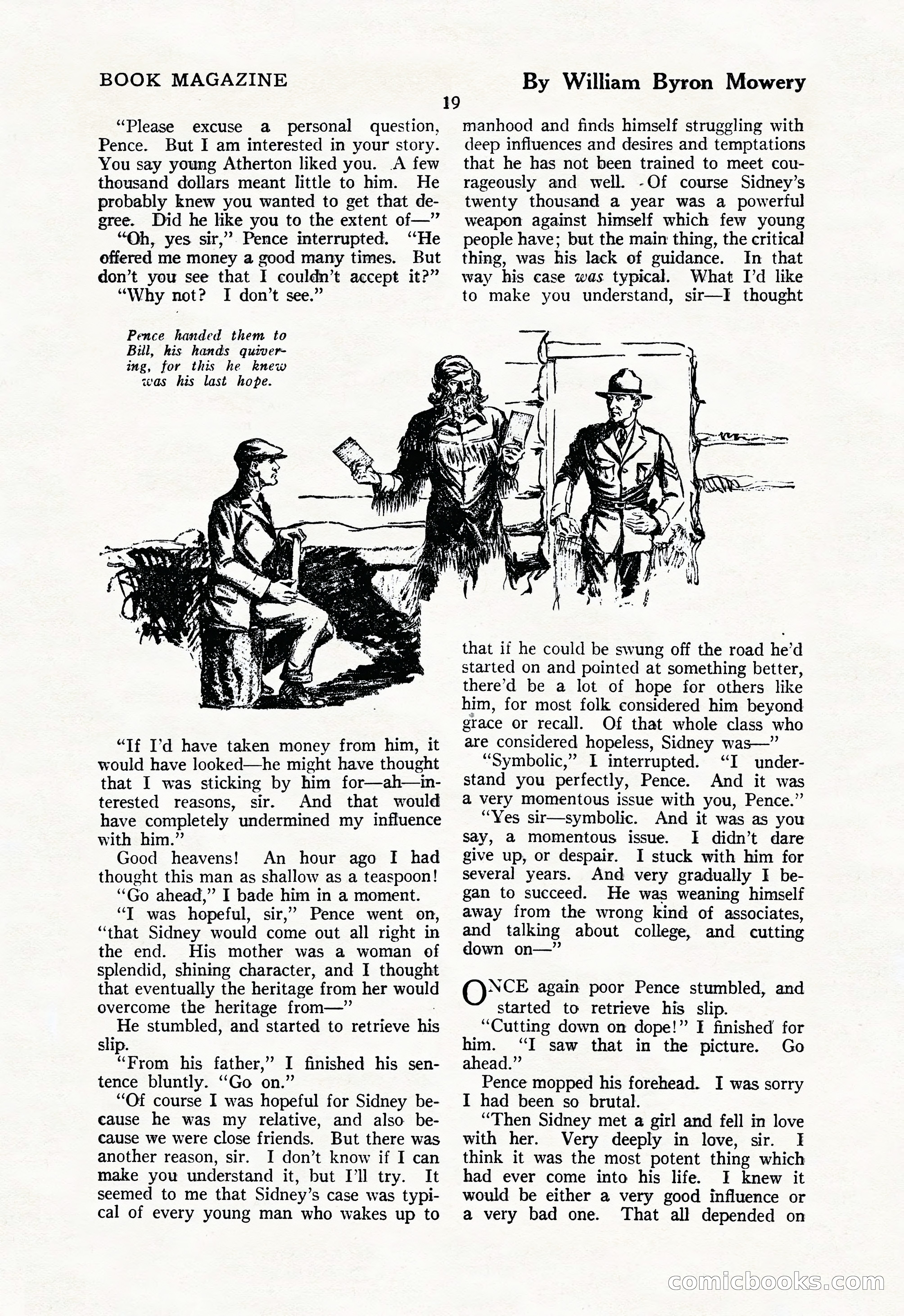 The Illustrated Blue Book Magazine, May 1927 — page 21 of 208