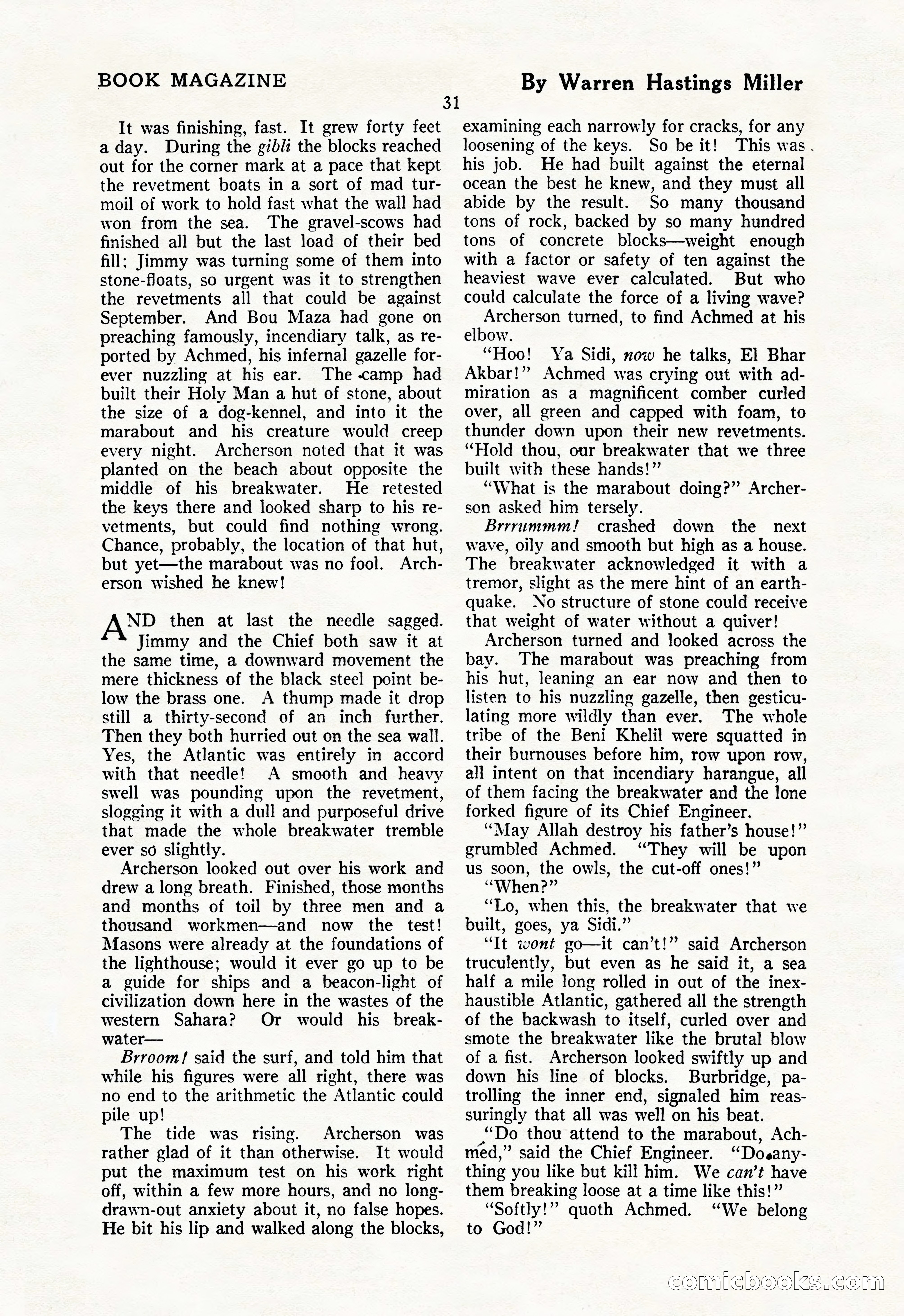 The Illustrated Blue Book Magazine, May 1927 — page 33 of 208