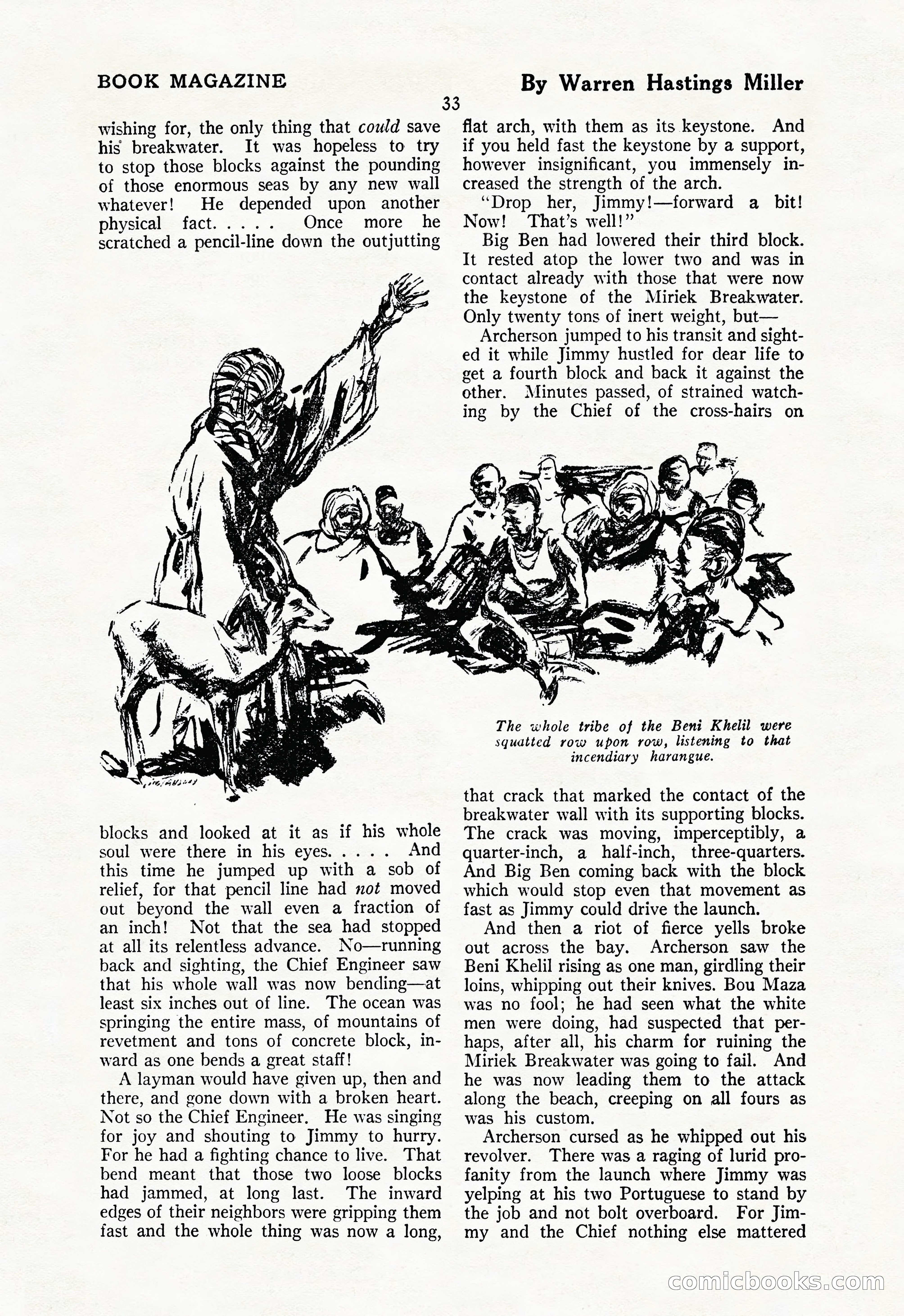 The Illustrated Blue Book Magazine, May 1927 — page 35 of 208