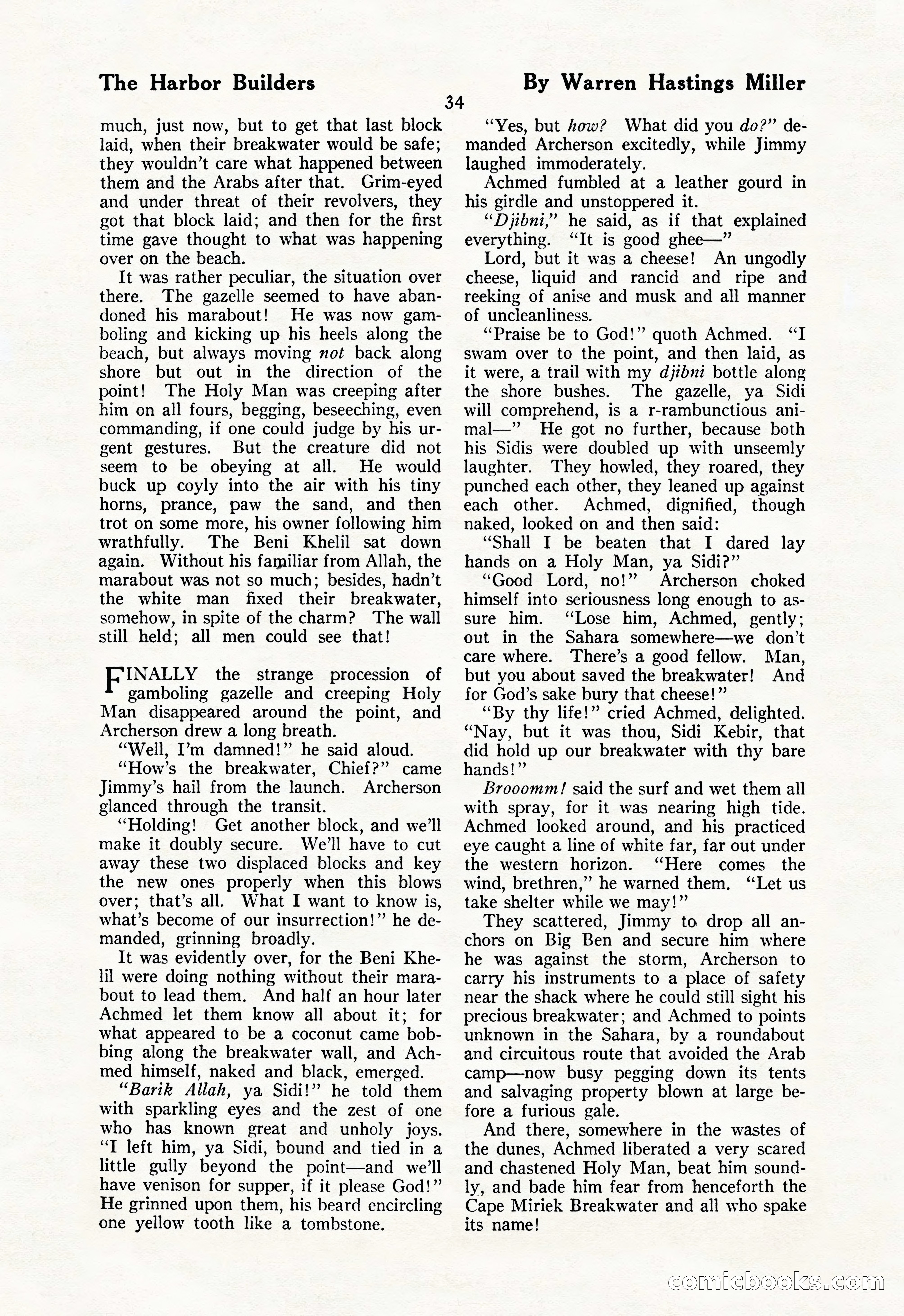 The Illustrated Blue Book Magazine, May 1927 — page 36 of 208