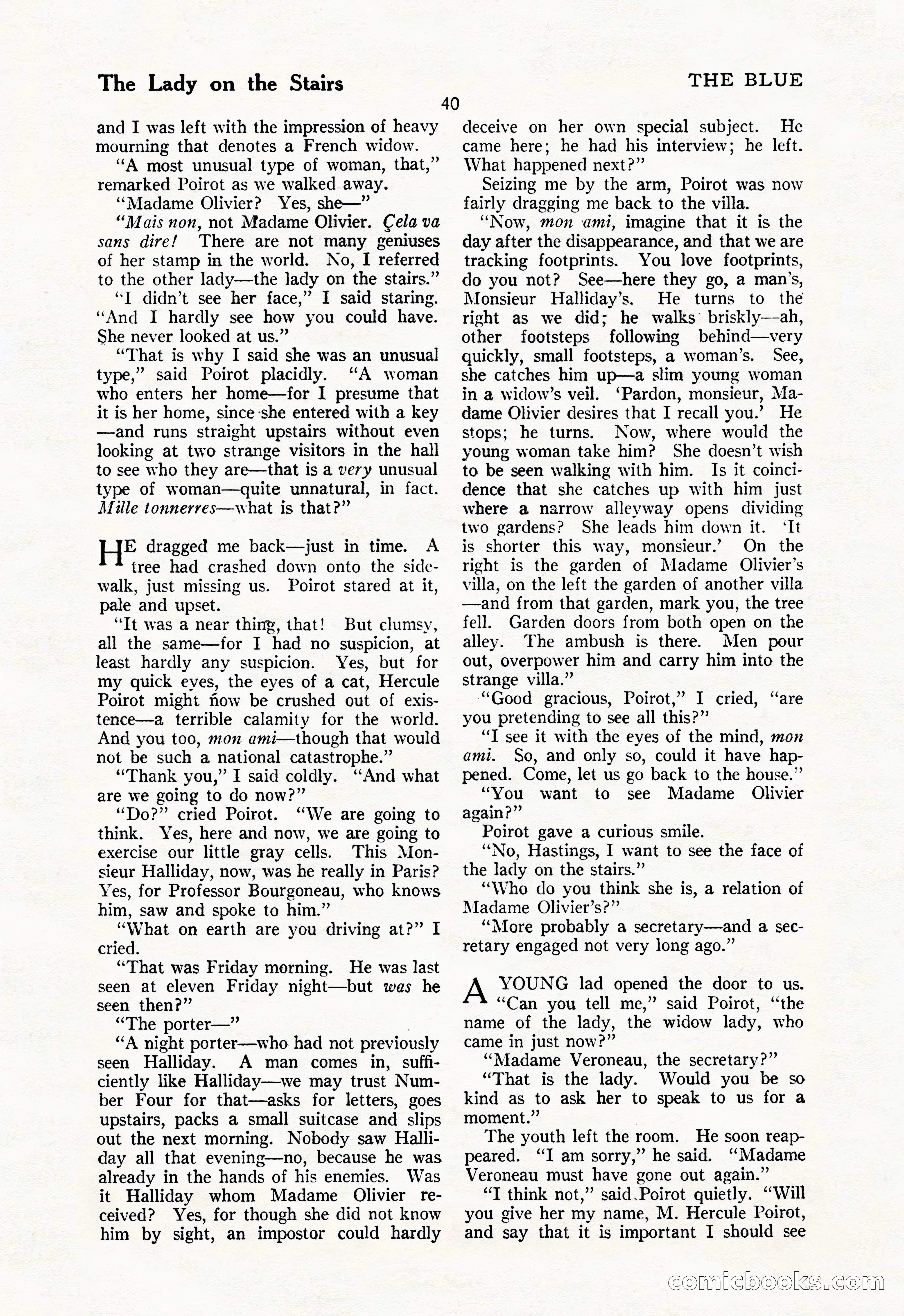 The Illustrated Blue Book Magazine, May 1927 — page 42 of 208