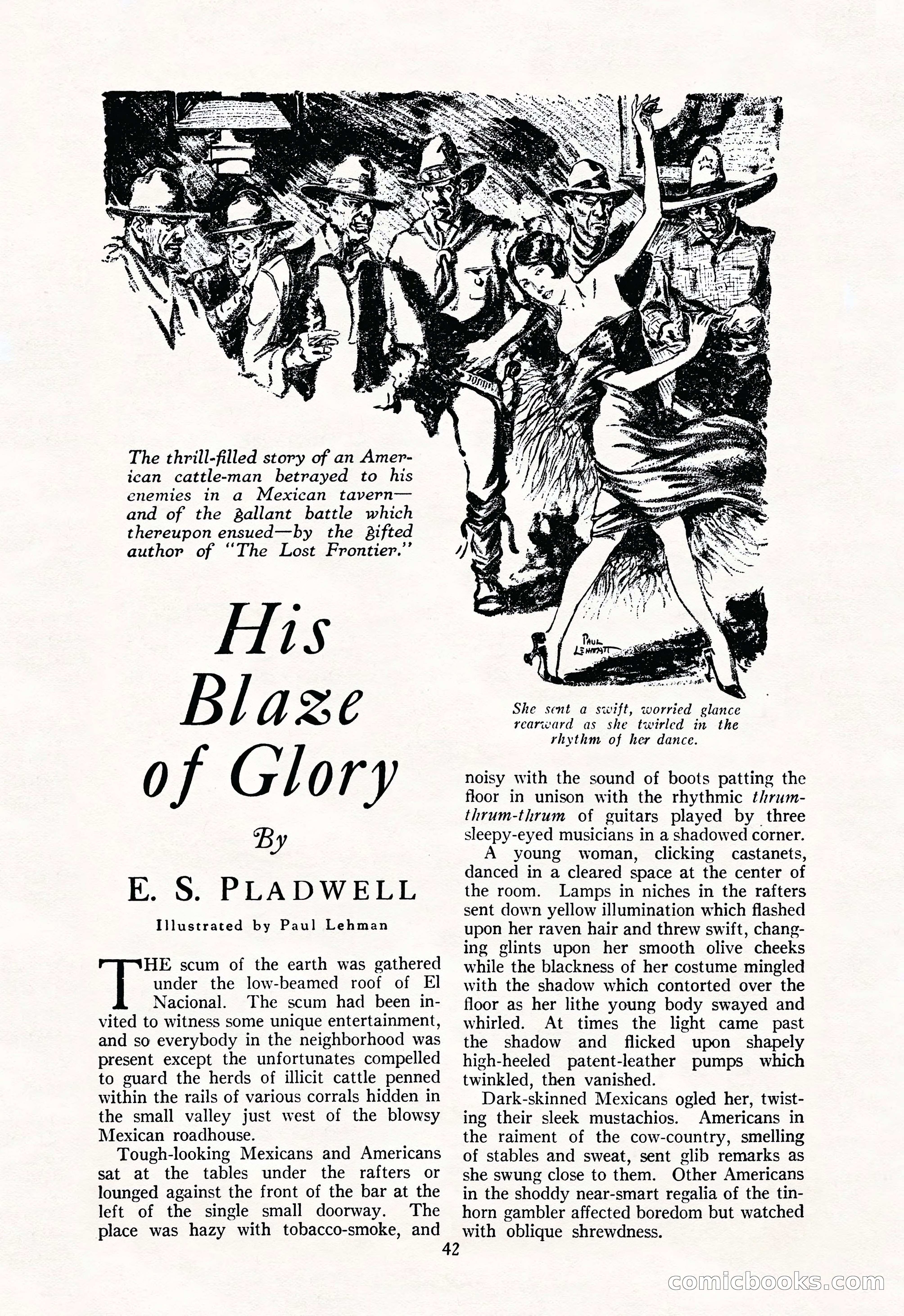 The Illustrated Blue Book Magazine, May 1927 — page 44 of 208