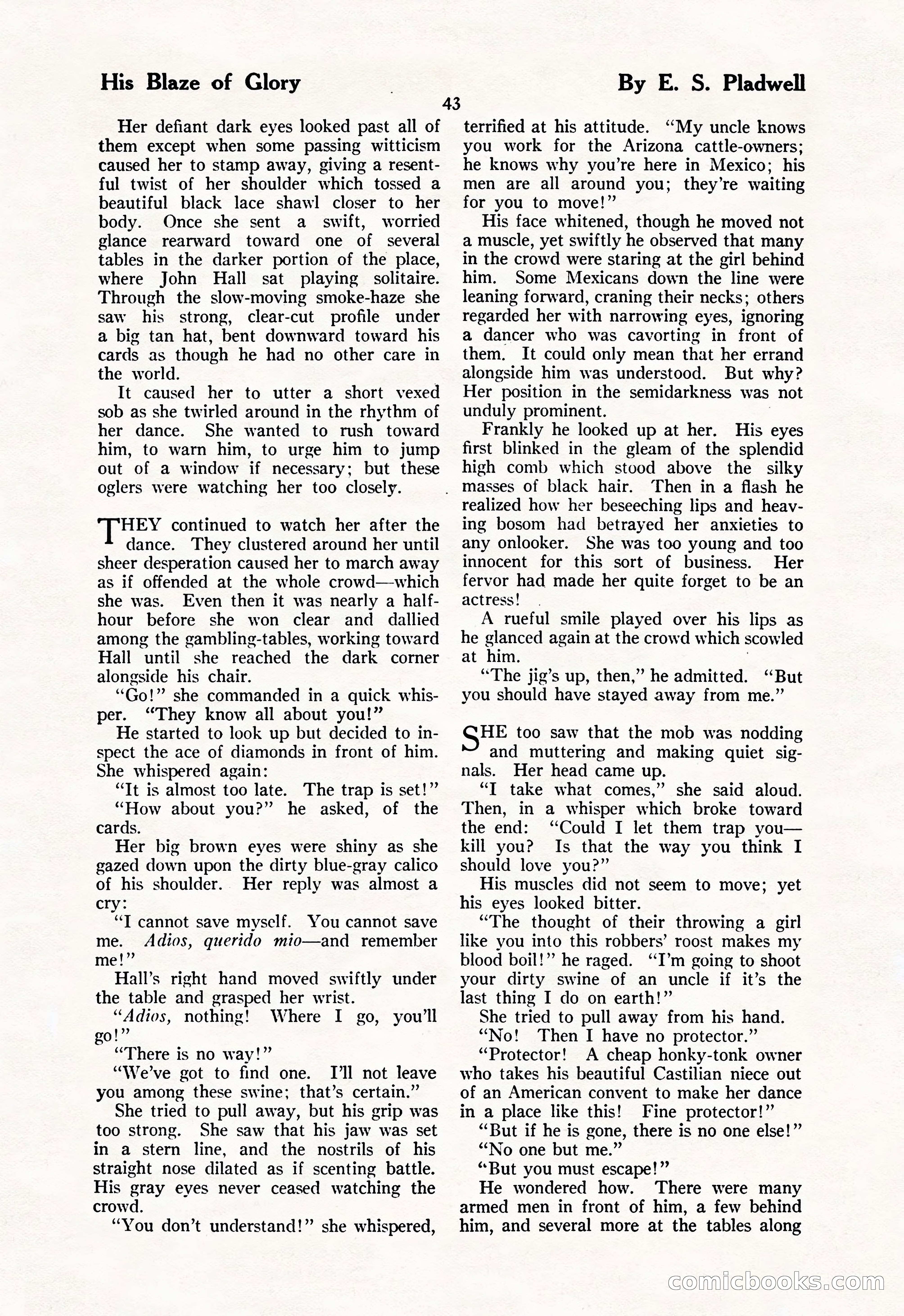 The Illustrated Blue Book Magazine, May 1927 — page 45 of 208