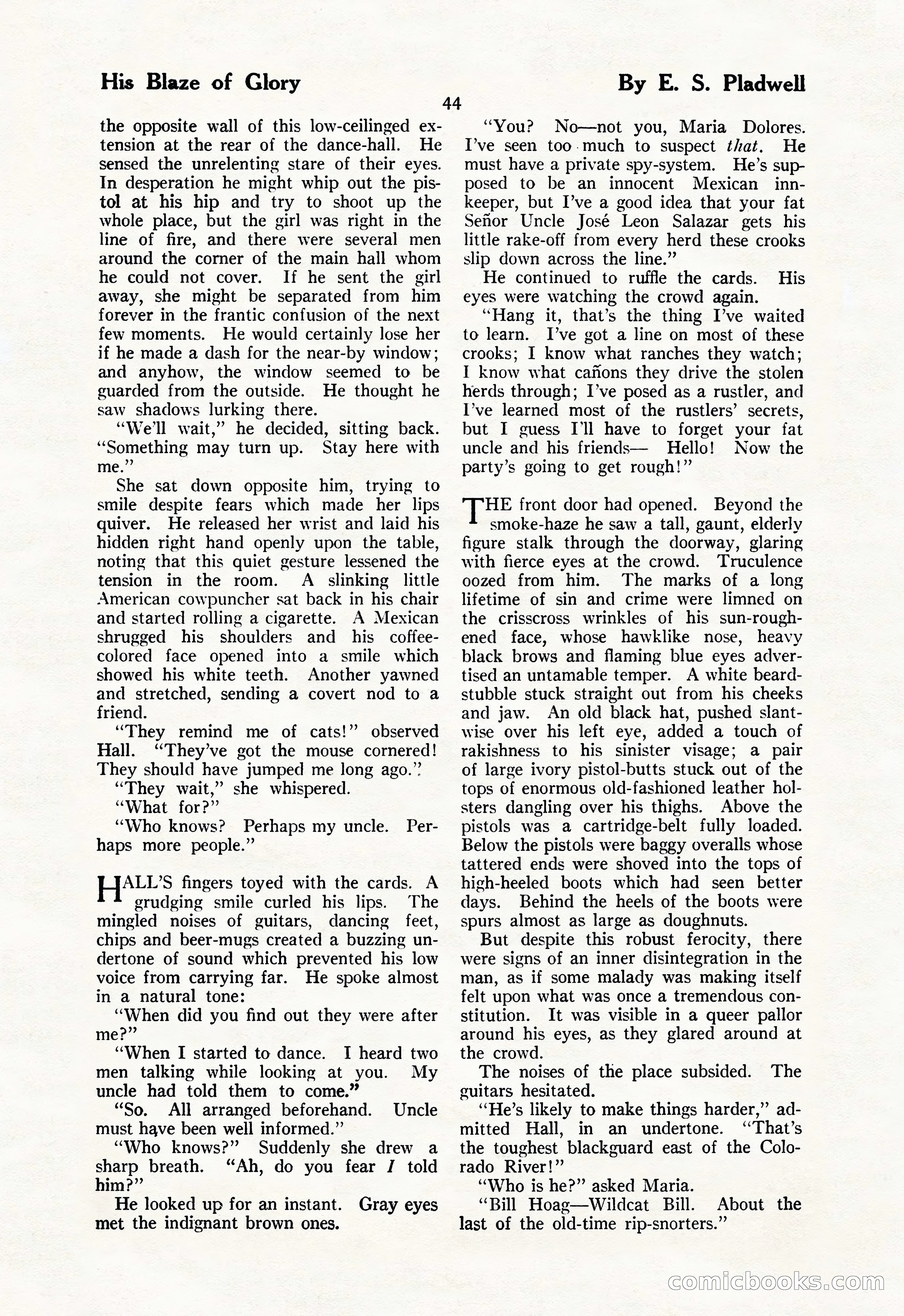 The Illustrated Blue Book Magazine, May 1927 — page 46 of 208
