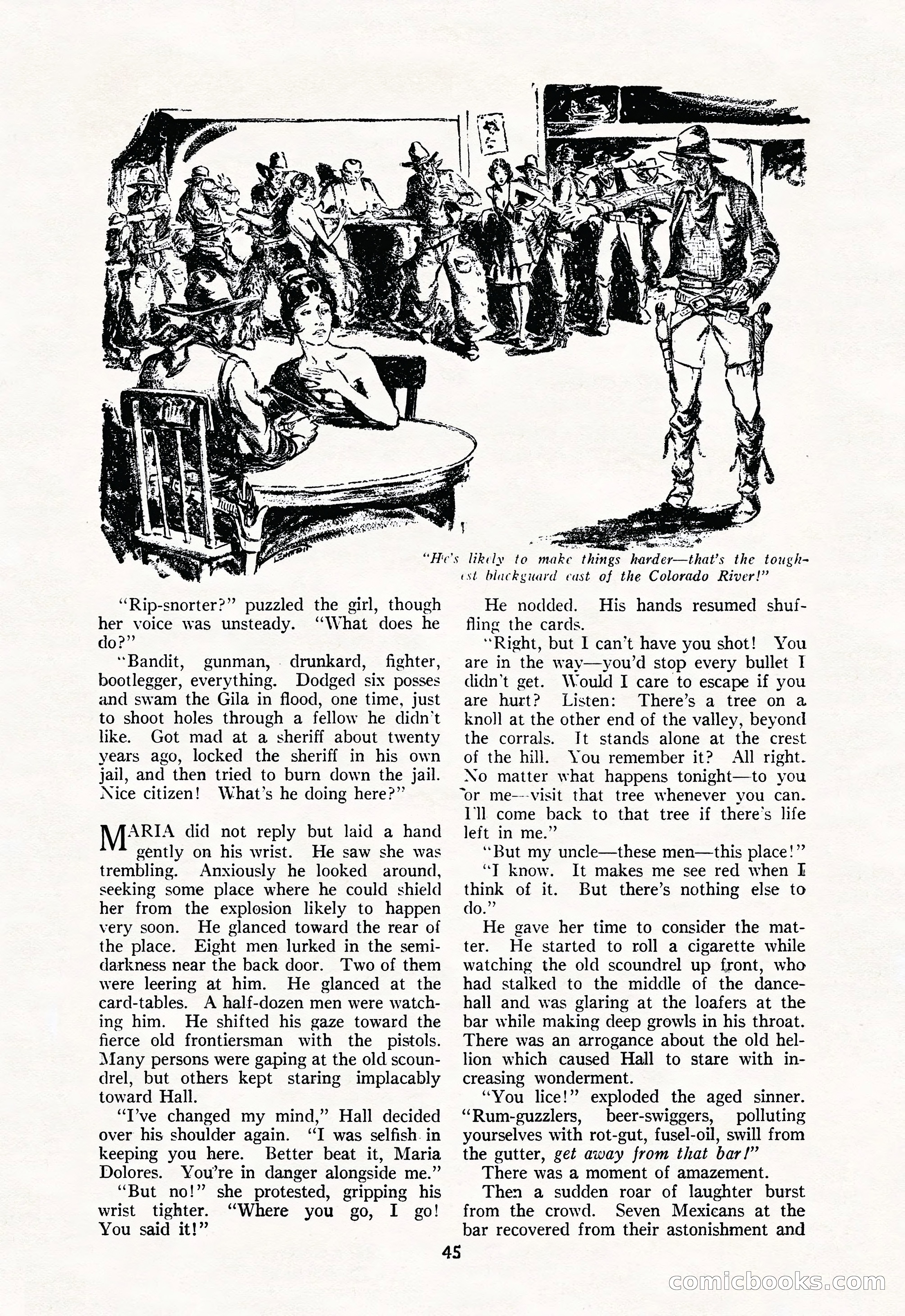 The Illustrated Blue Book Magazine, May 1927 — page 47 of 208