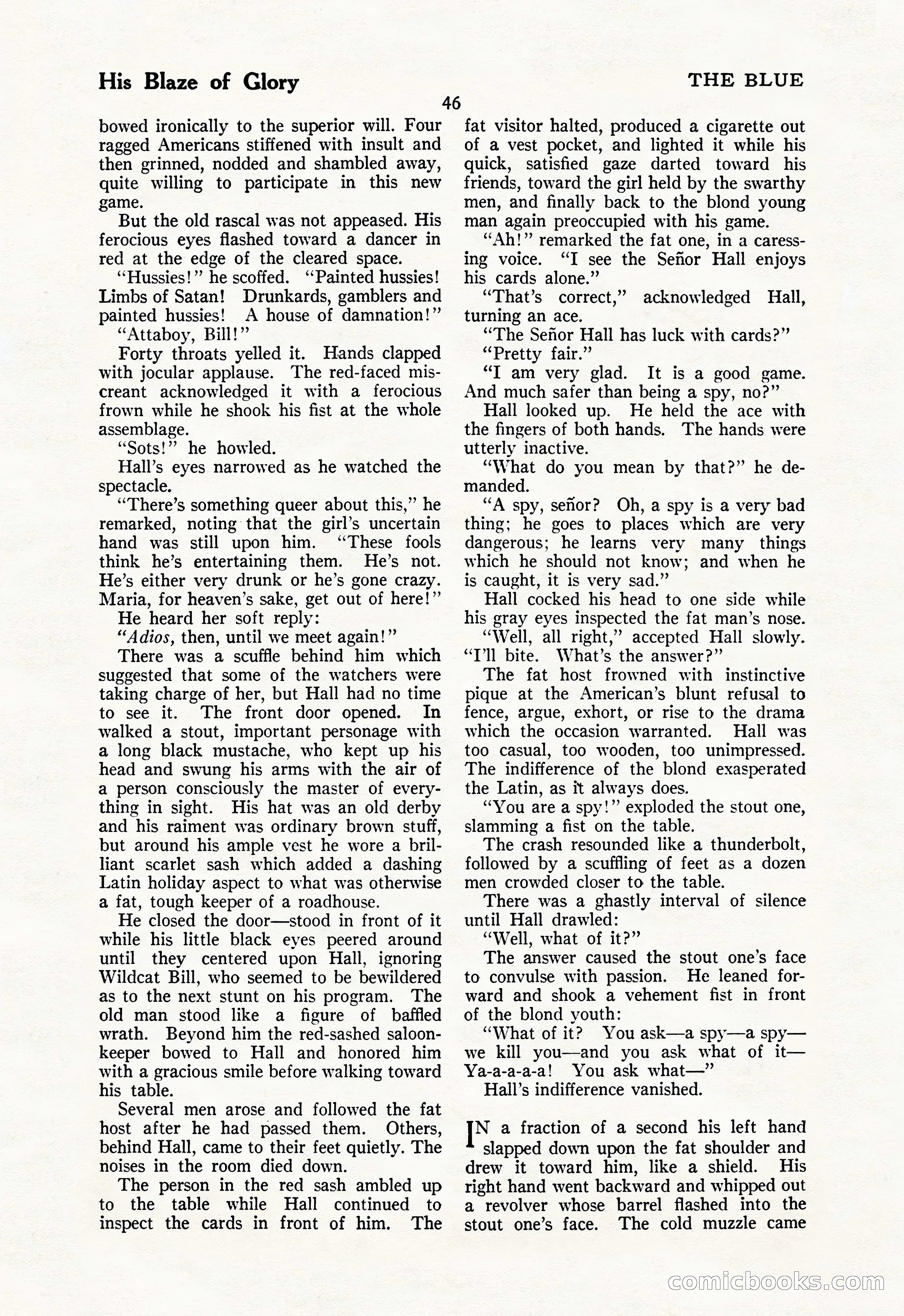 The Illustrated Blue Book Magazine, May 1927 — page 48 of 208