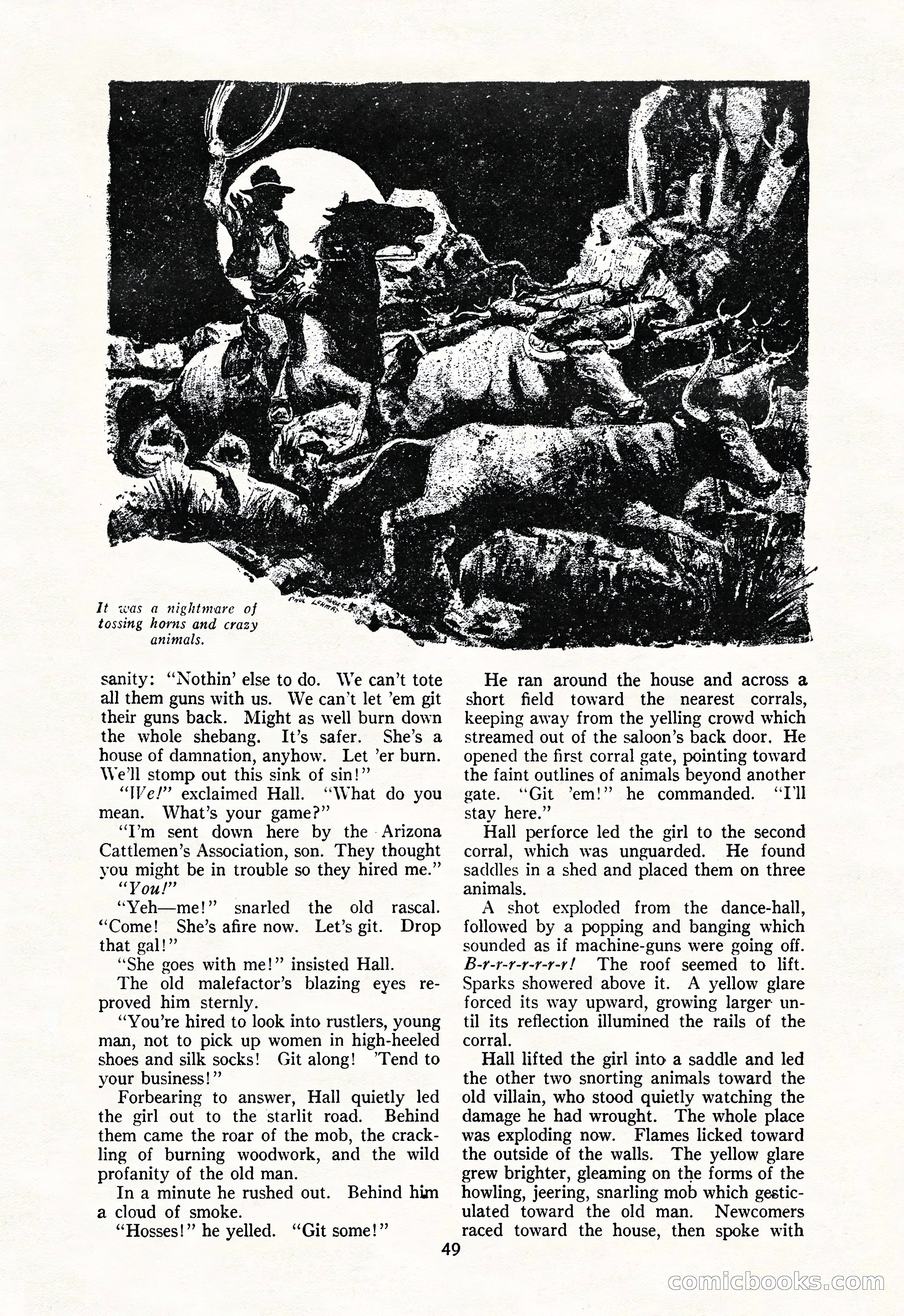 The Illustrated Blue Book Magazine, May 1927 — page 51 of 208