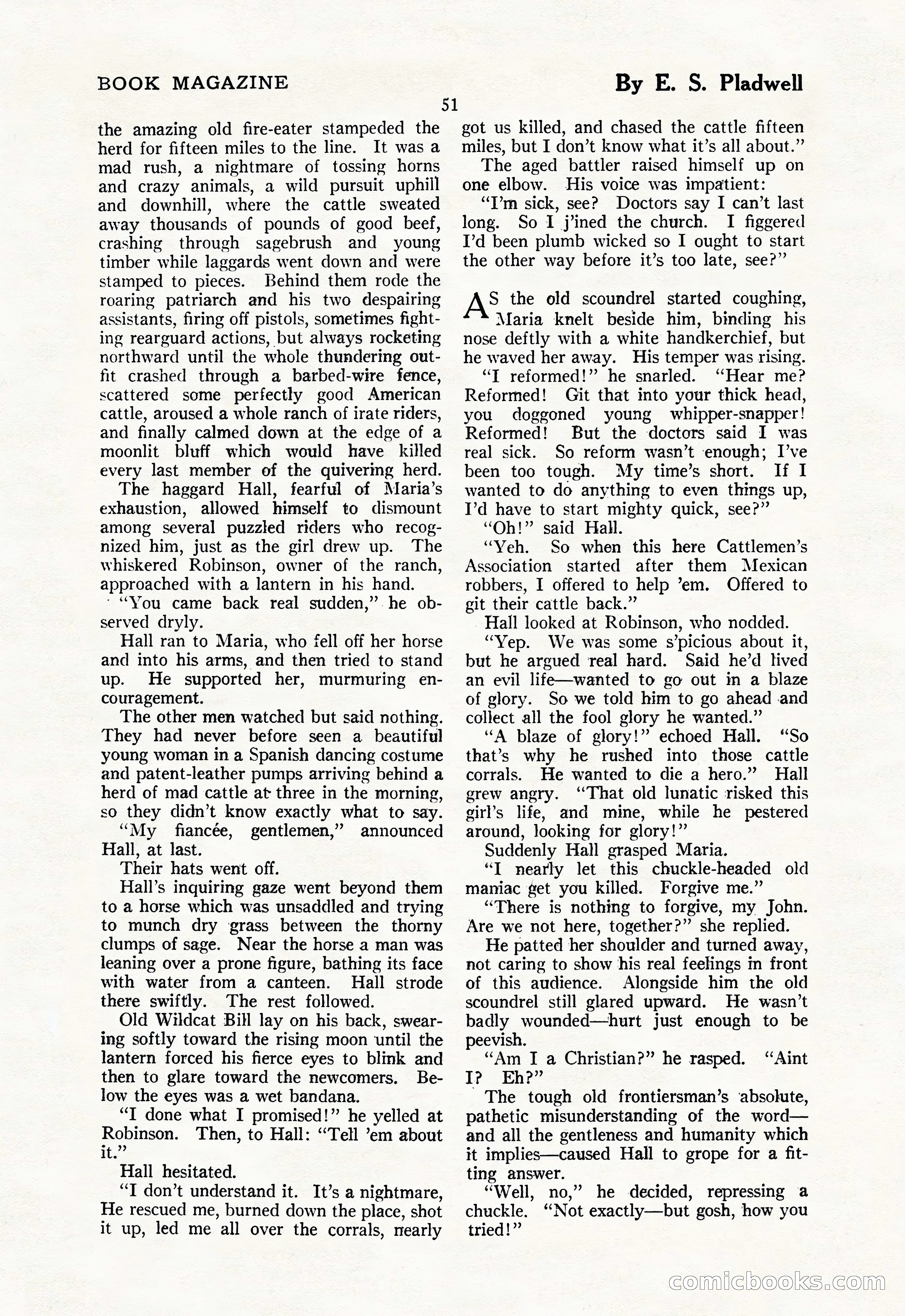 The Illustrated Blue Book Magazine, May 1927 — page 53 of 208