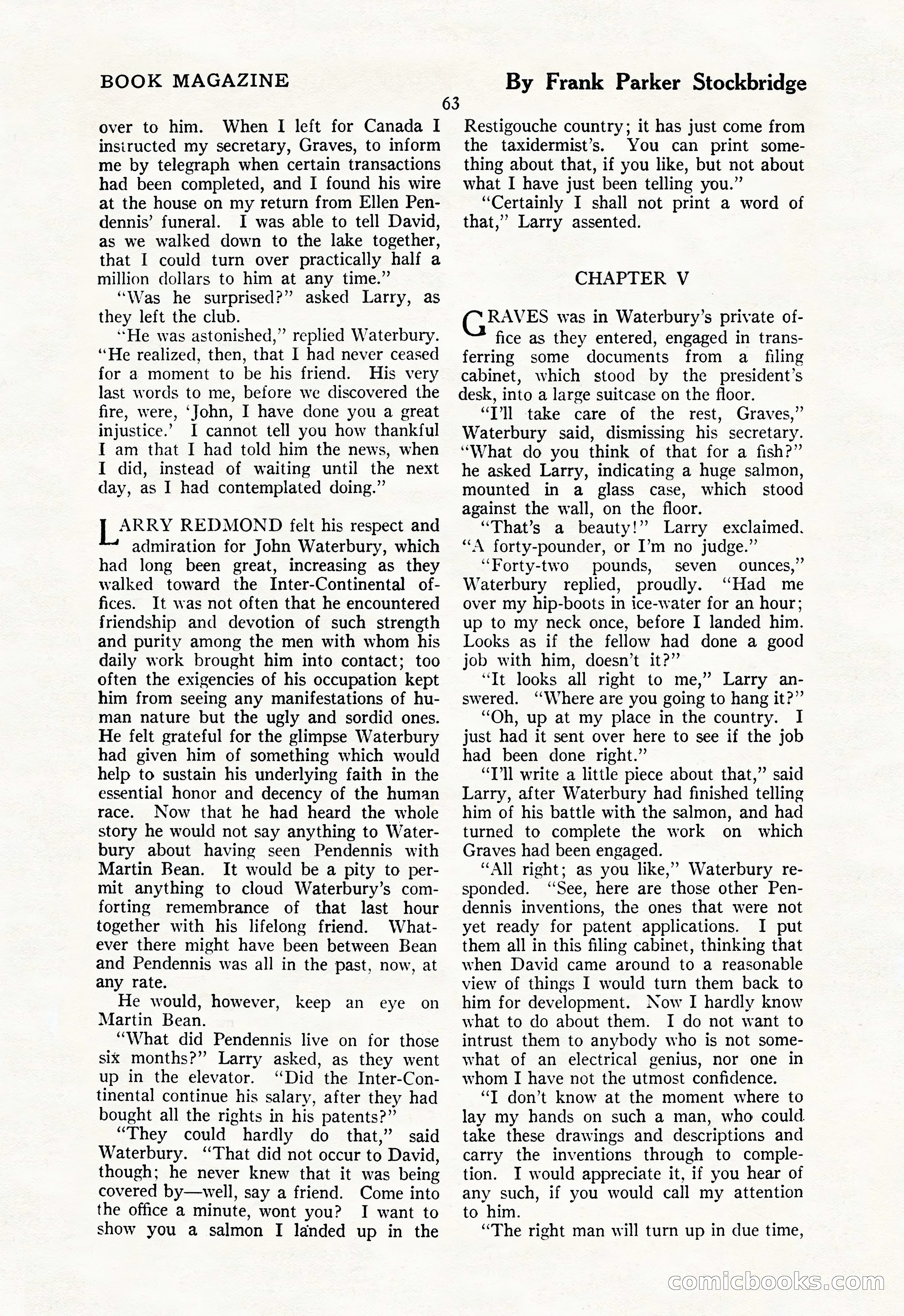 The Illustrated Blue Book Magazine, May 1927 — page 65 of 208