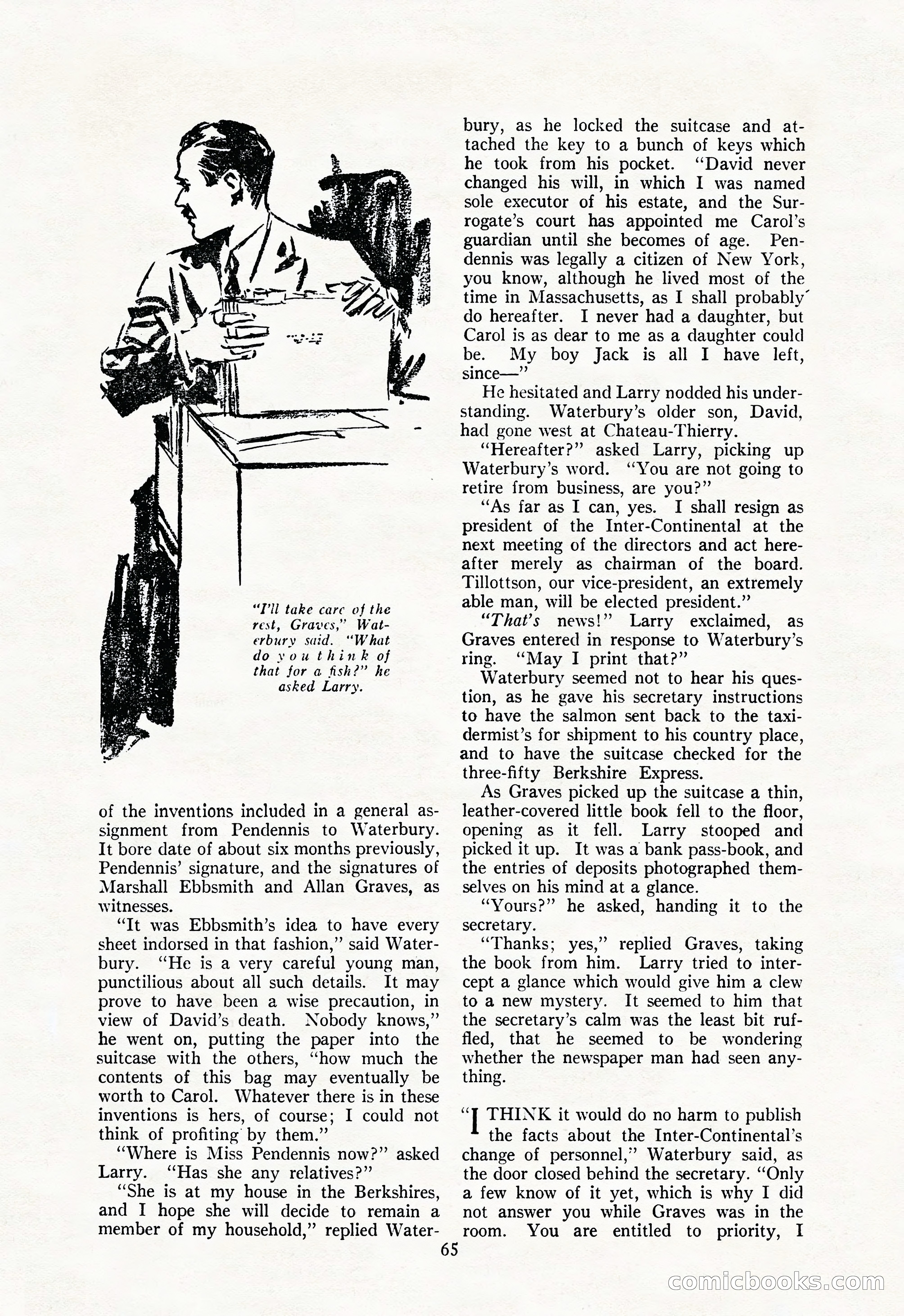 The Illustrated Blue Book Magazine, May 1927 — page 67 of 208