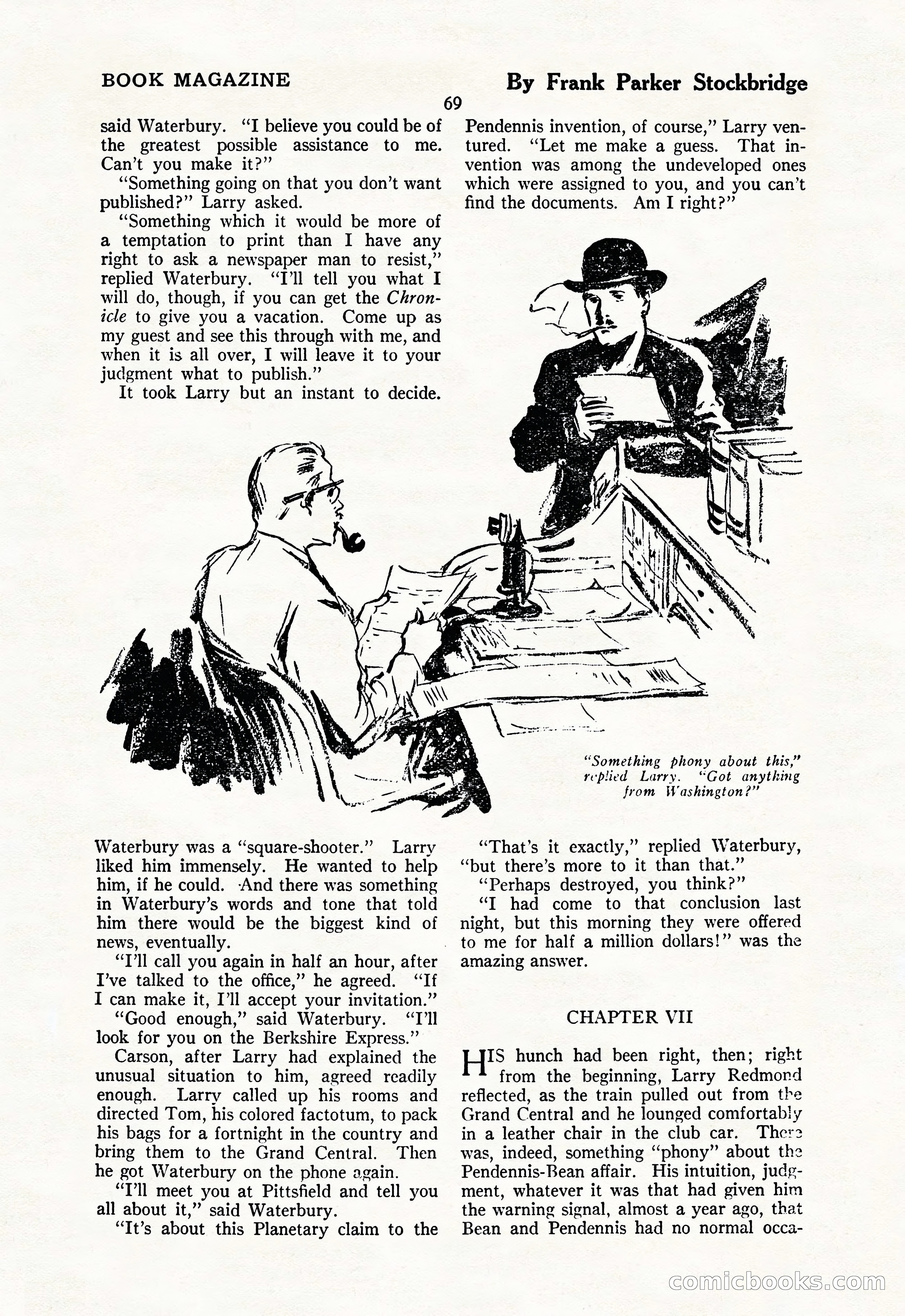 The Illustrated Blue Book Magazine, May 1927 — page 71 of 208