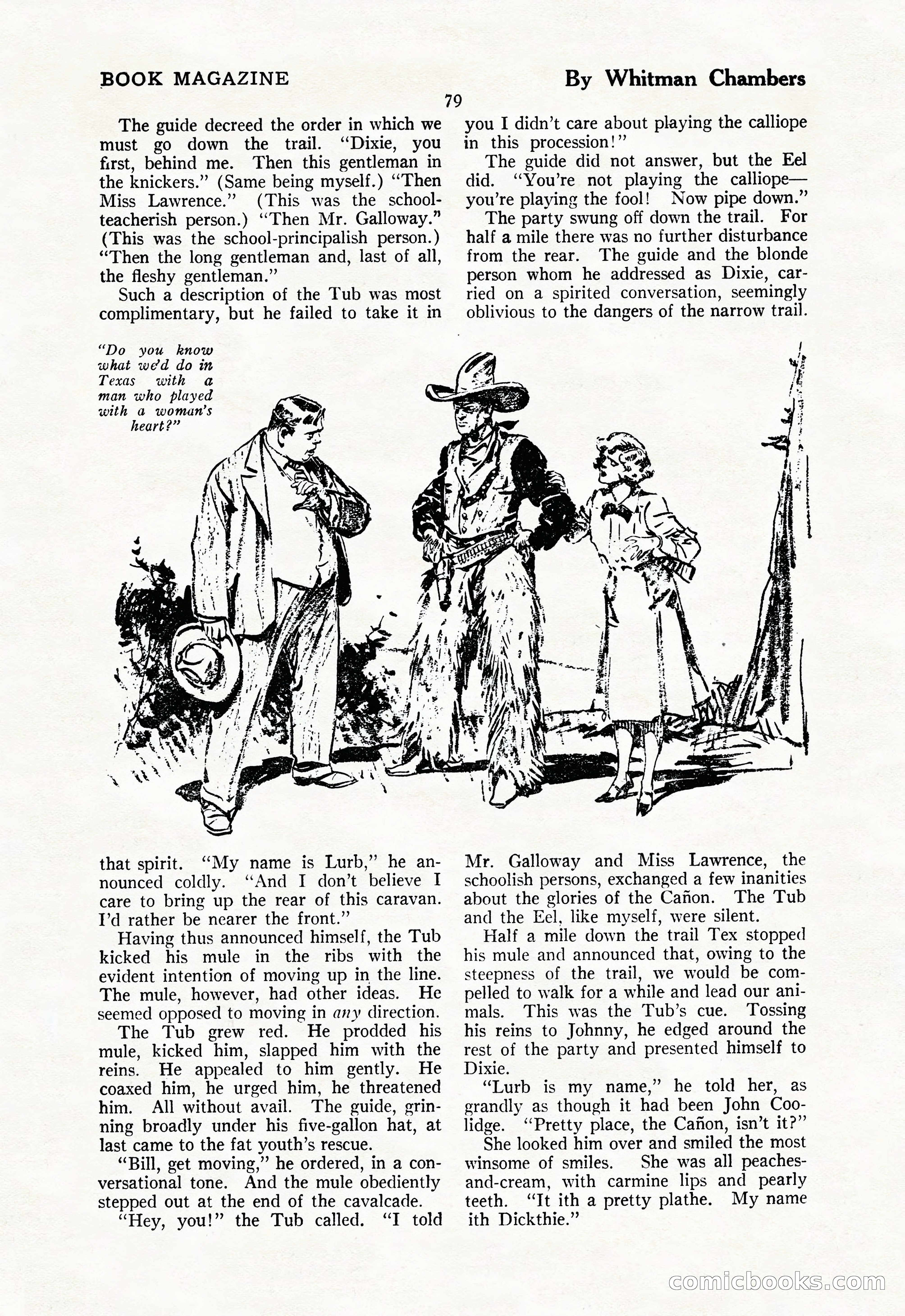 The Illustrated Blue Book Magazine, May 1927 — page 81 of 208
