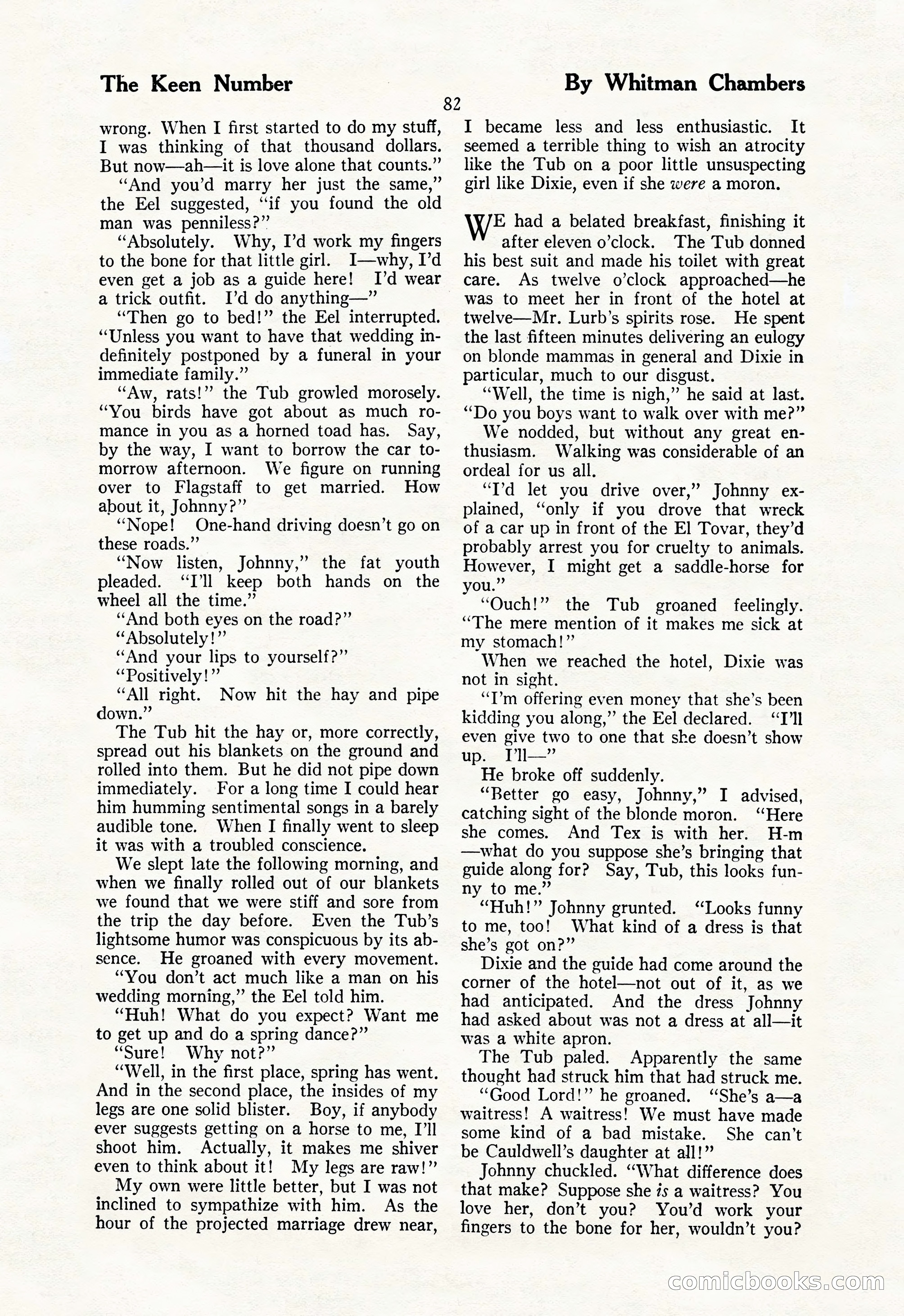 The Illustrated Blue Book Magazine, May 1927 — page 84 of 208