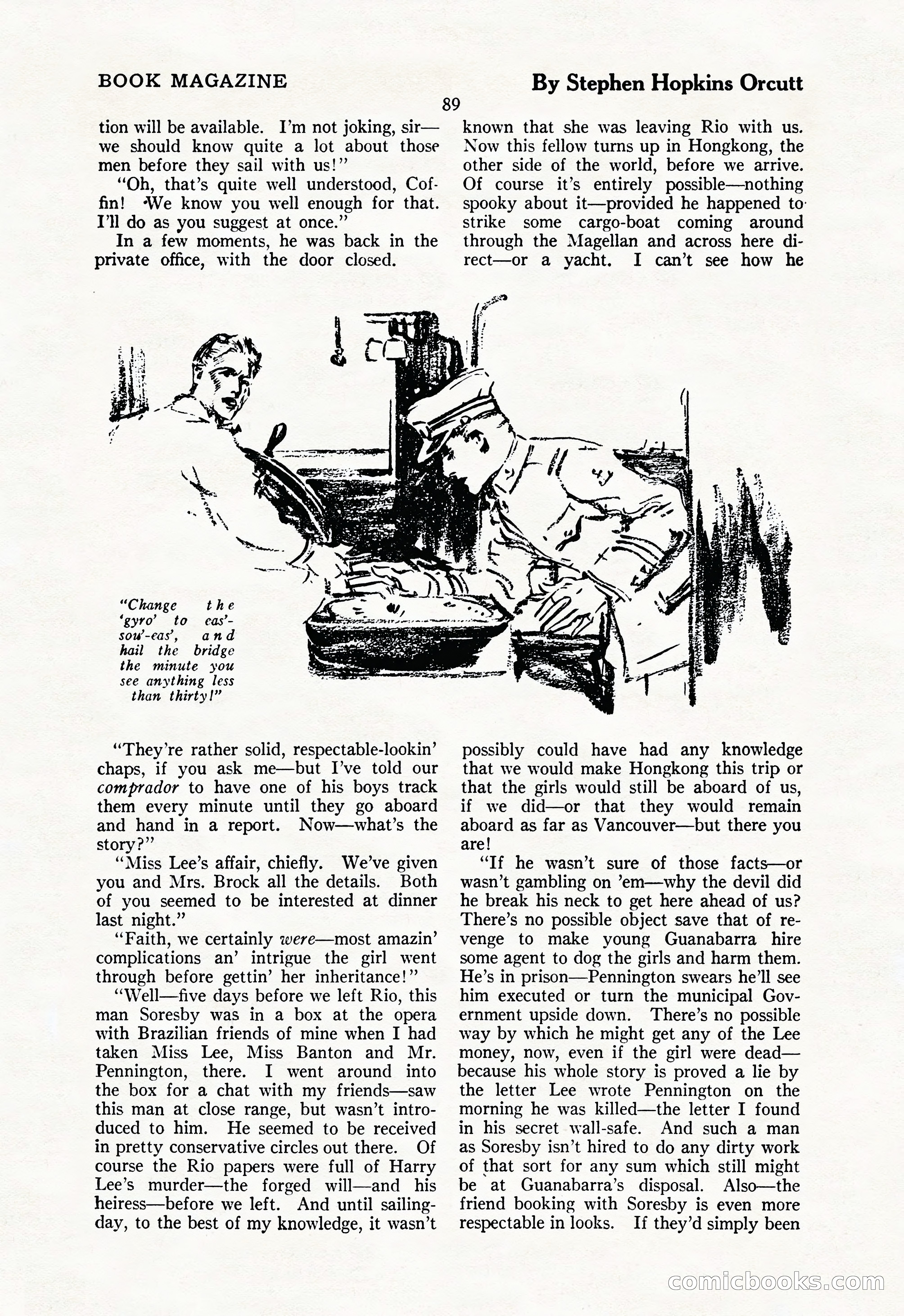 The Illustrated Blue Book Magazine, May 1927 — page 91 of 208