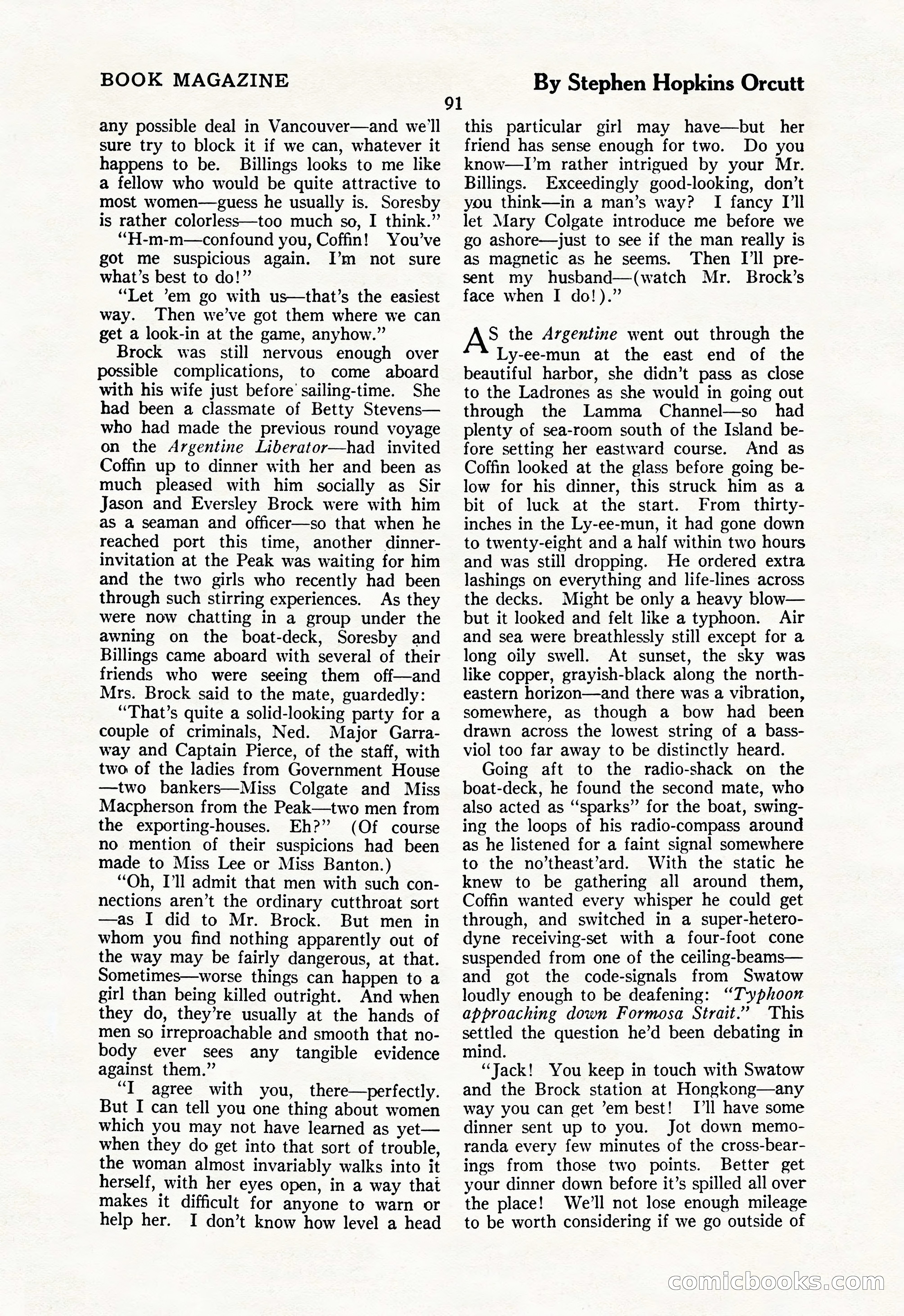 The Illustrated Blue Book Magazine, May 1927 — page 93 of 208