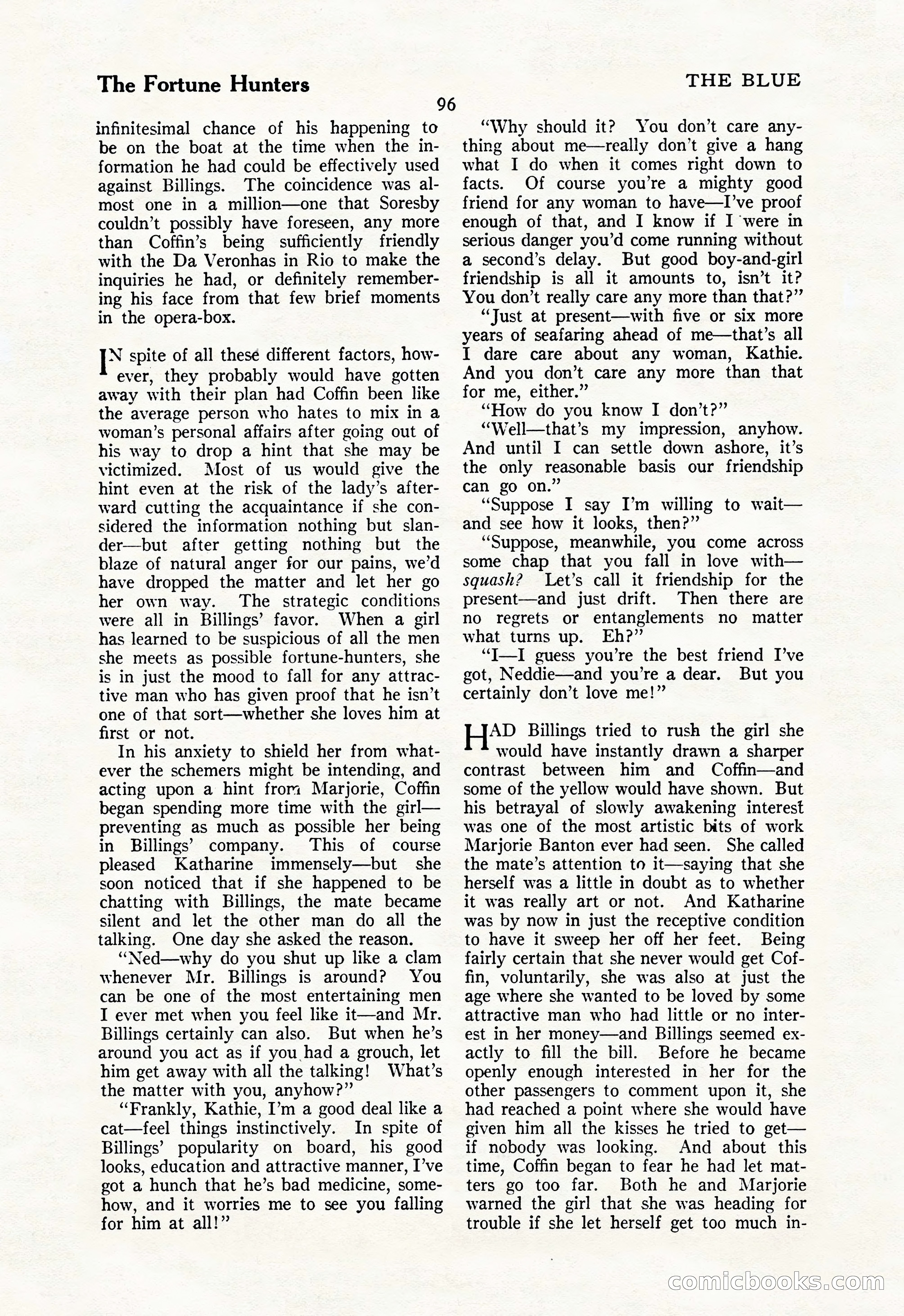 The Illustrated Blue Book Magazine, May 1927 — page 98 of 208