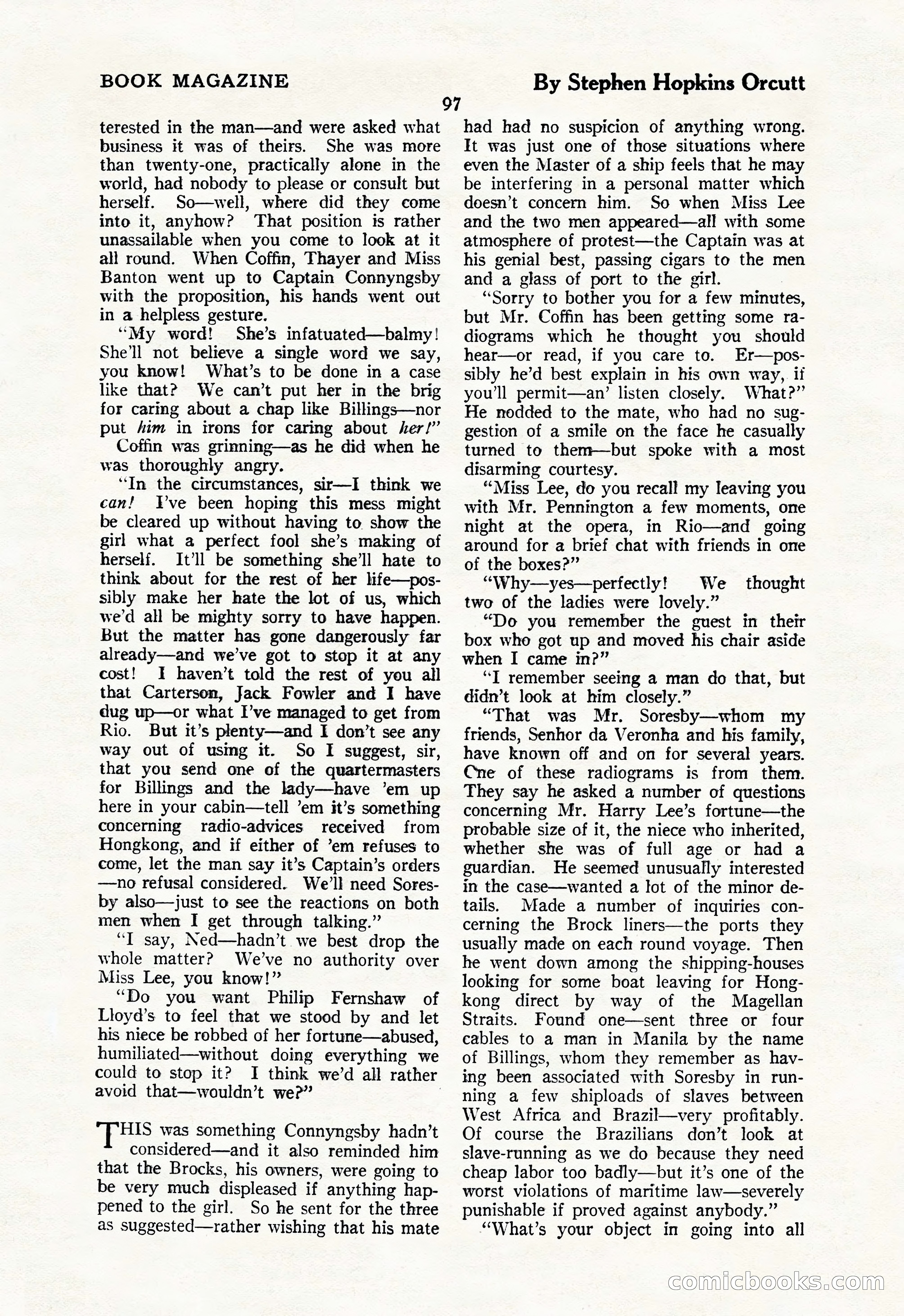 The Illustrated Blue Book Magazine, May 1927 — page 99 of 208