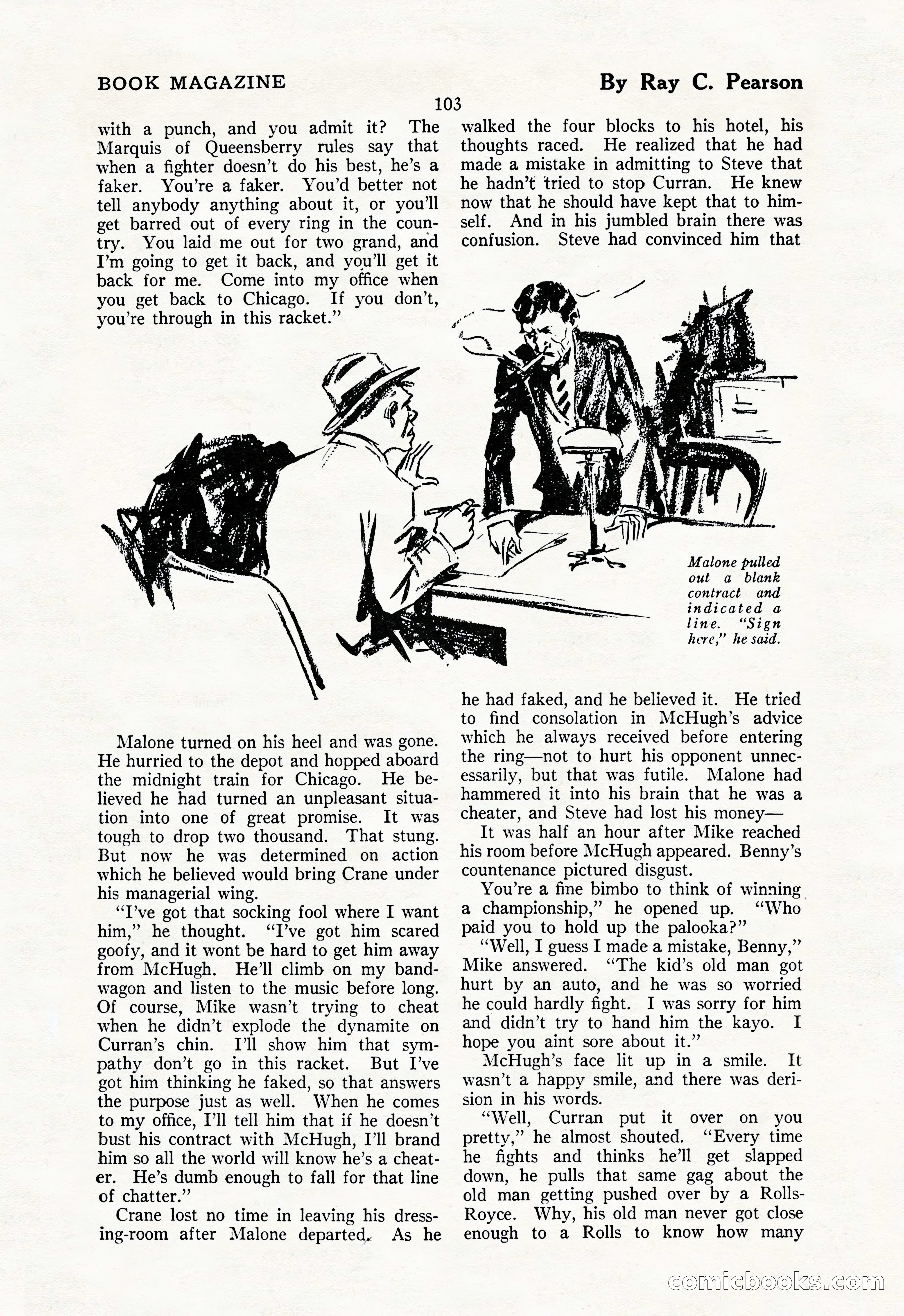 The Illustrated Blue Book Magazine, May 1927 — page 105 of 208