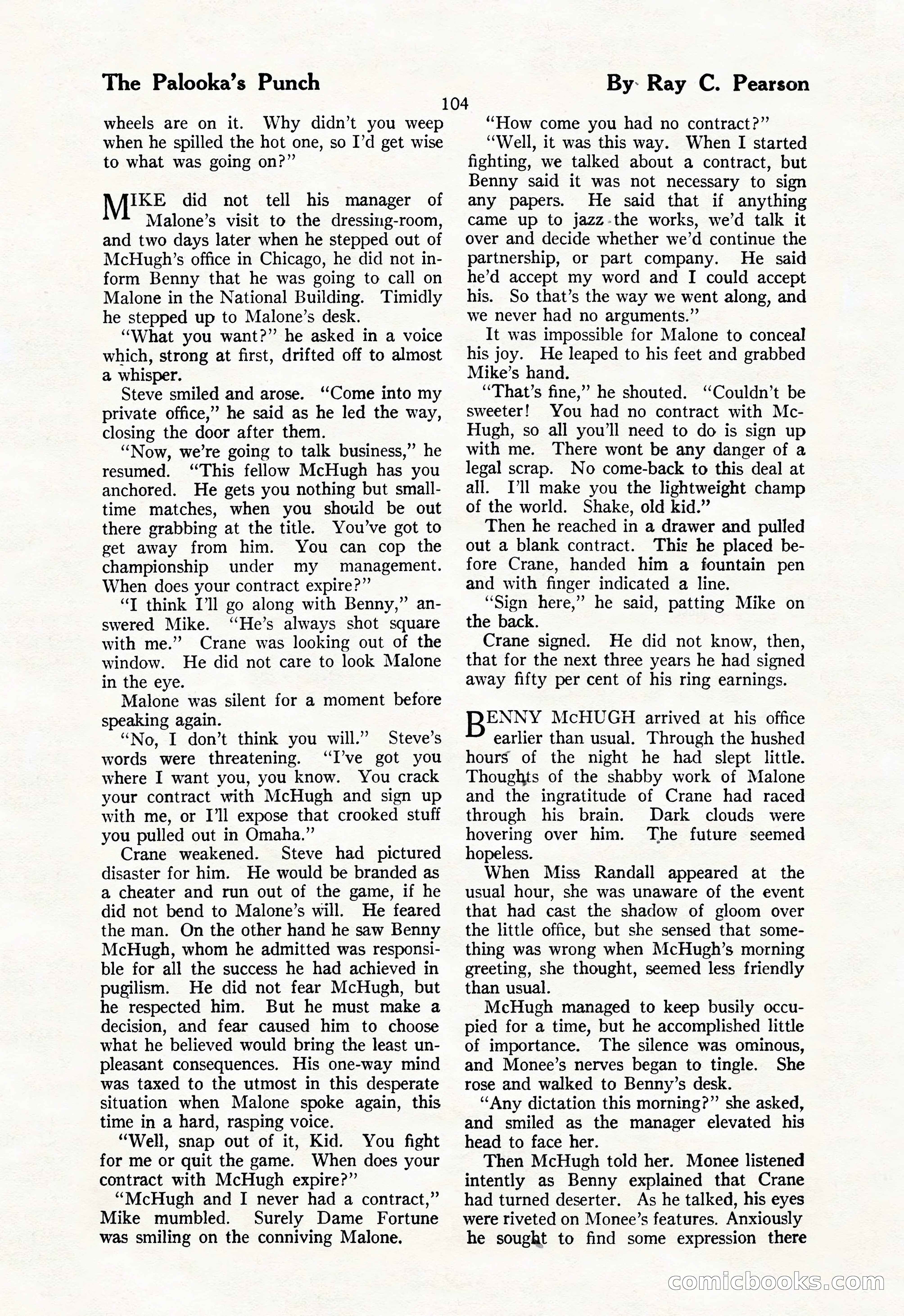 The Illustrated Blue Book Magazine, May 1927 — page 106 of 208