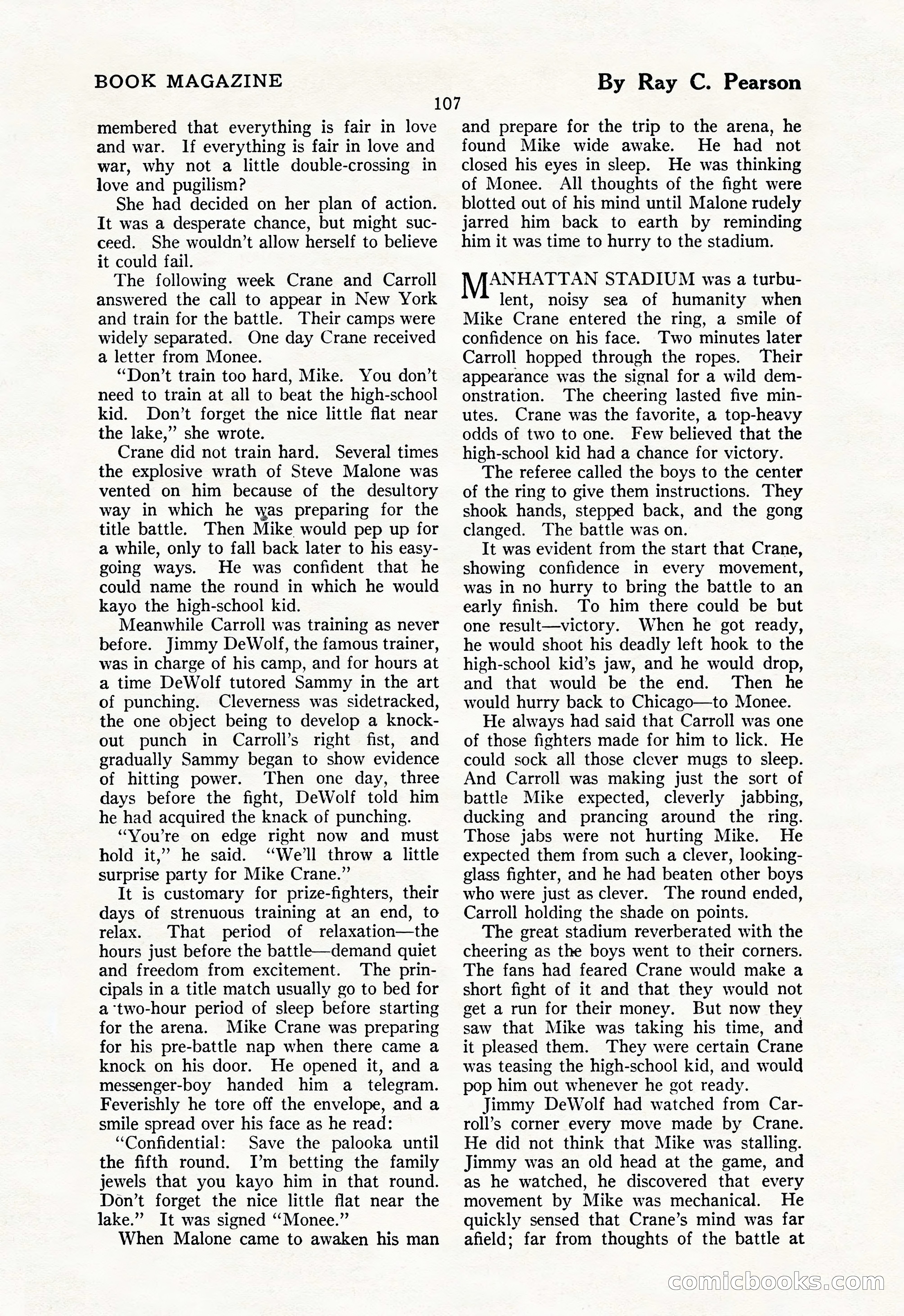 The Illustrated Blue Book Magazine, May 1927 — page 109 of 208