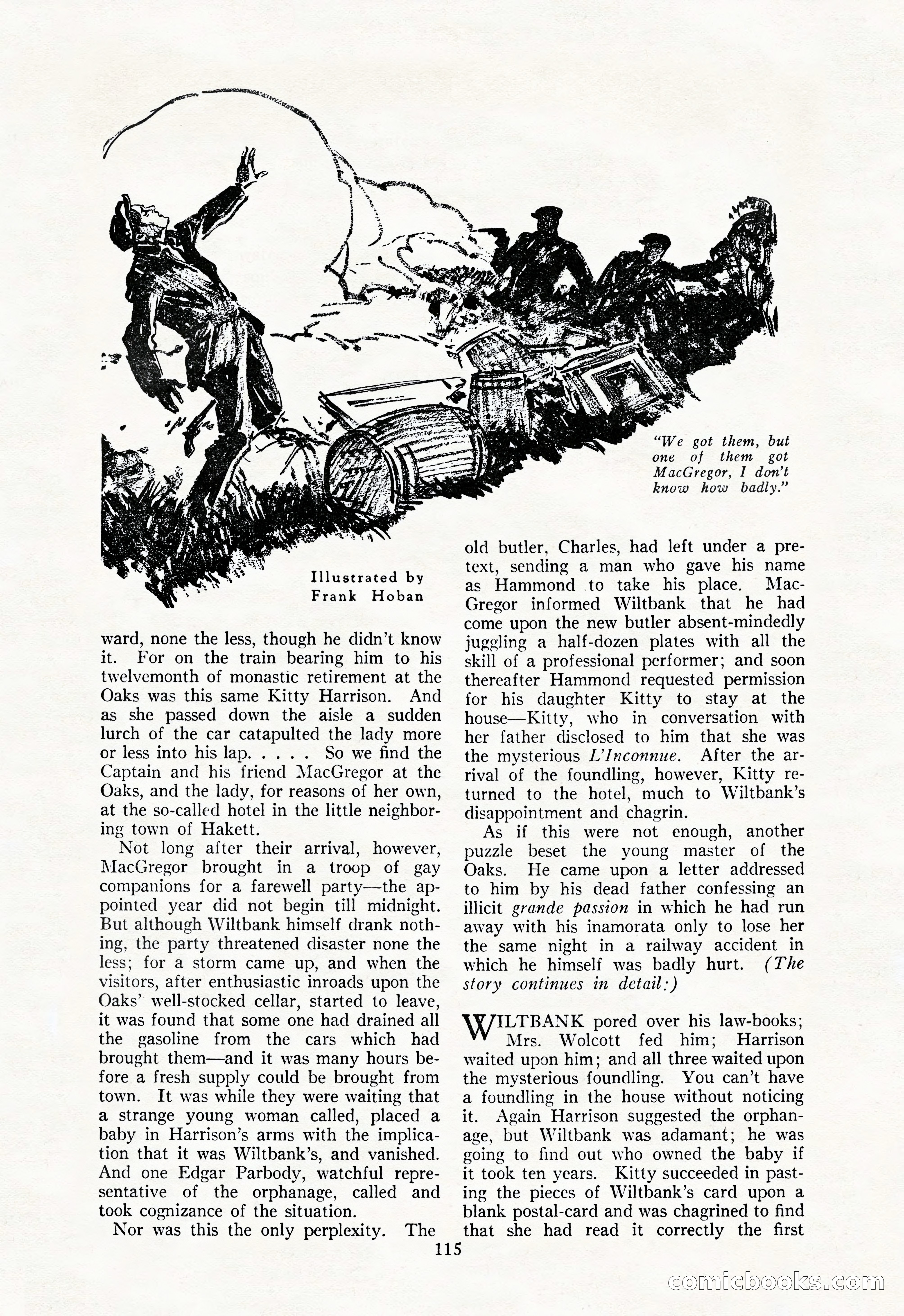 The Illustrated Blue Book Magazine, May 1927 — page 117 of 208