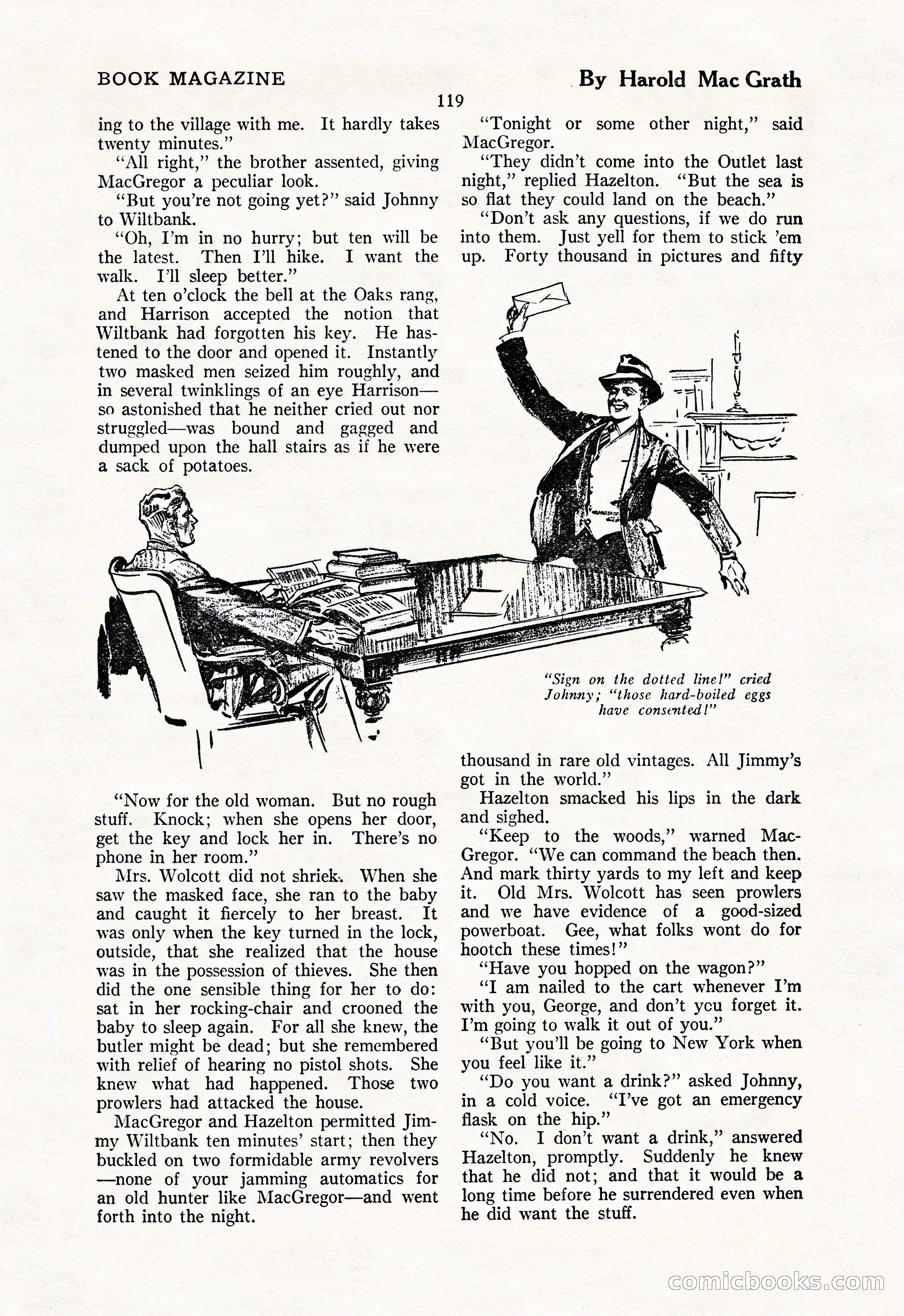The Illustrated Blue Book Magazine, May 1927 — page 121 of 208
