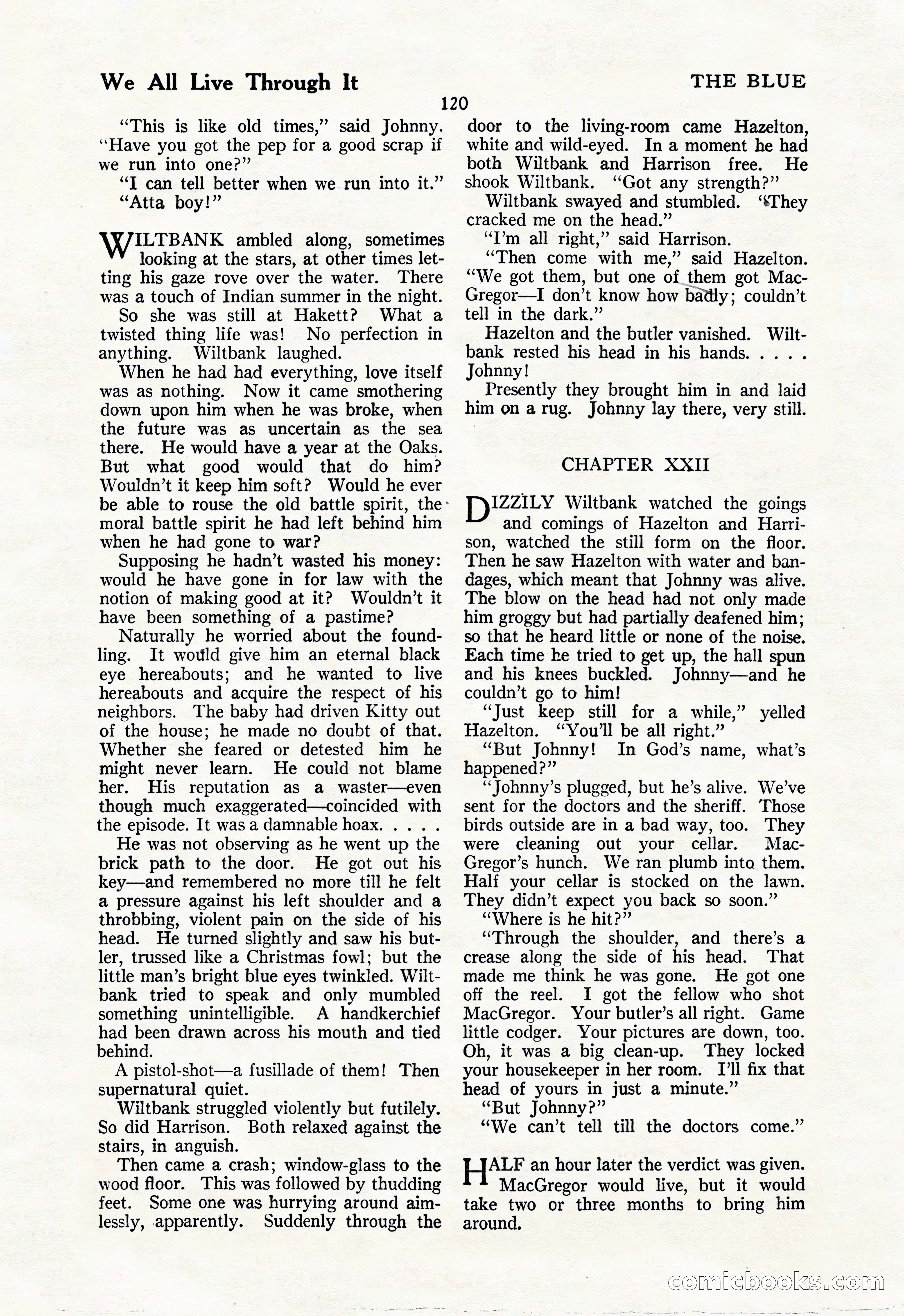 The Illustrated Blue Book Magazine, May 1927 — page 122 of 208