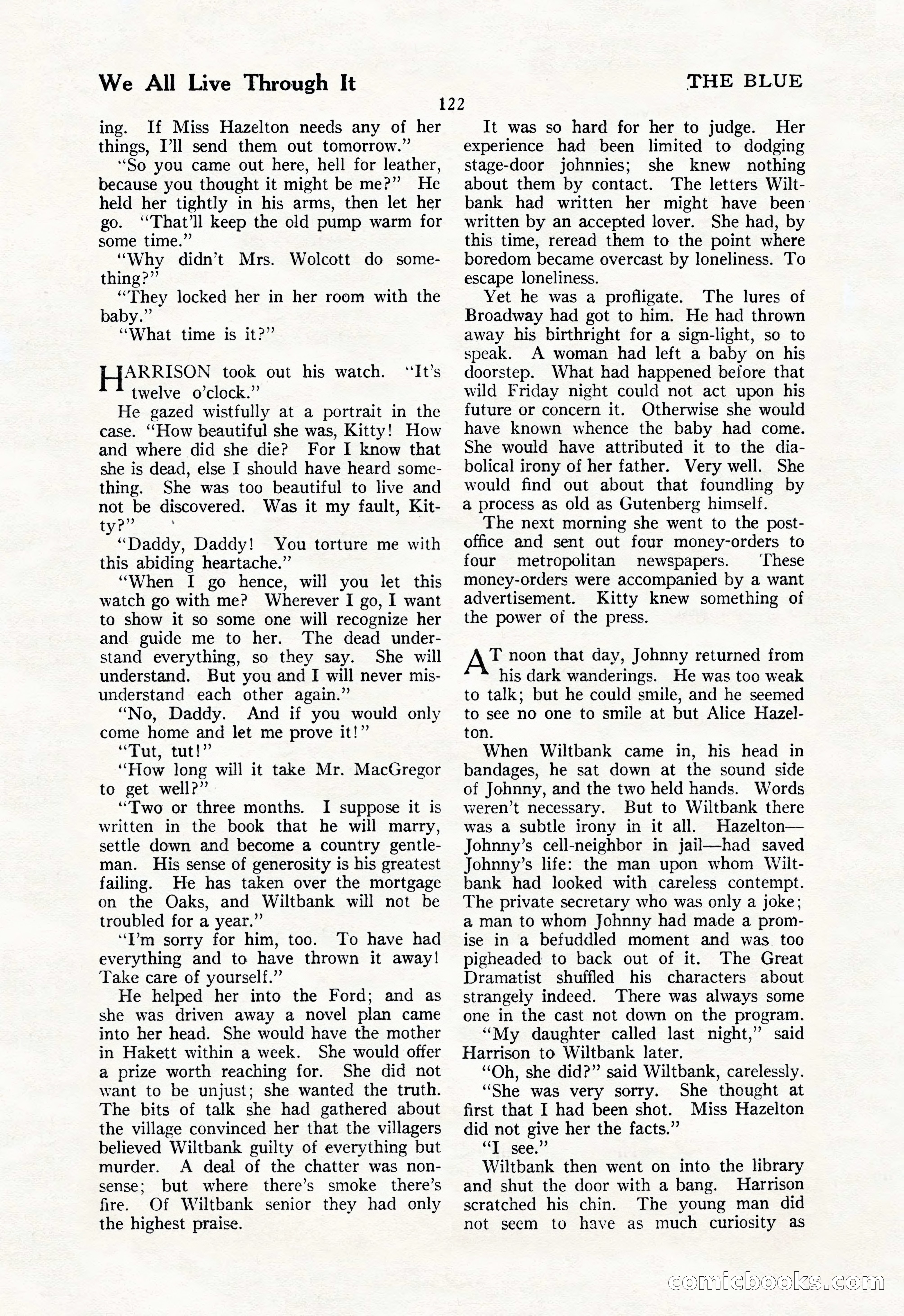 The Illustrated Blue Book Magazine, May 1927 — page 124 of 208