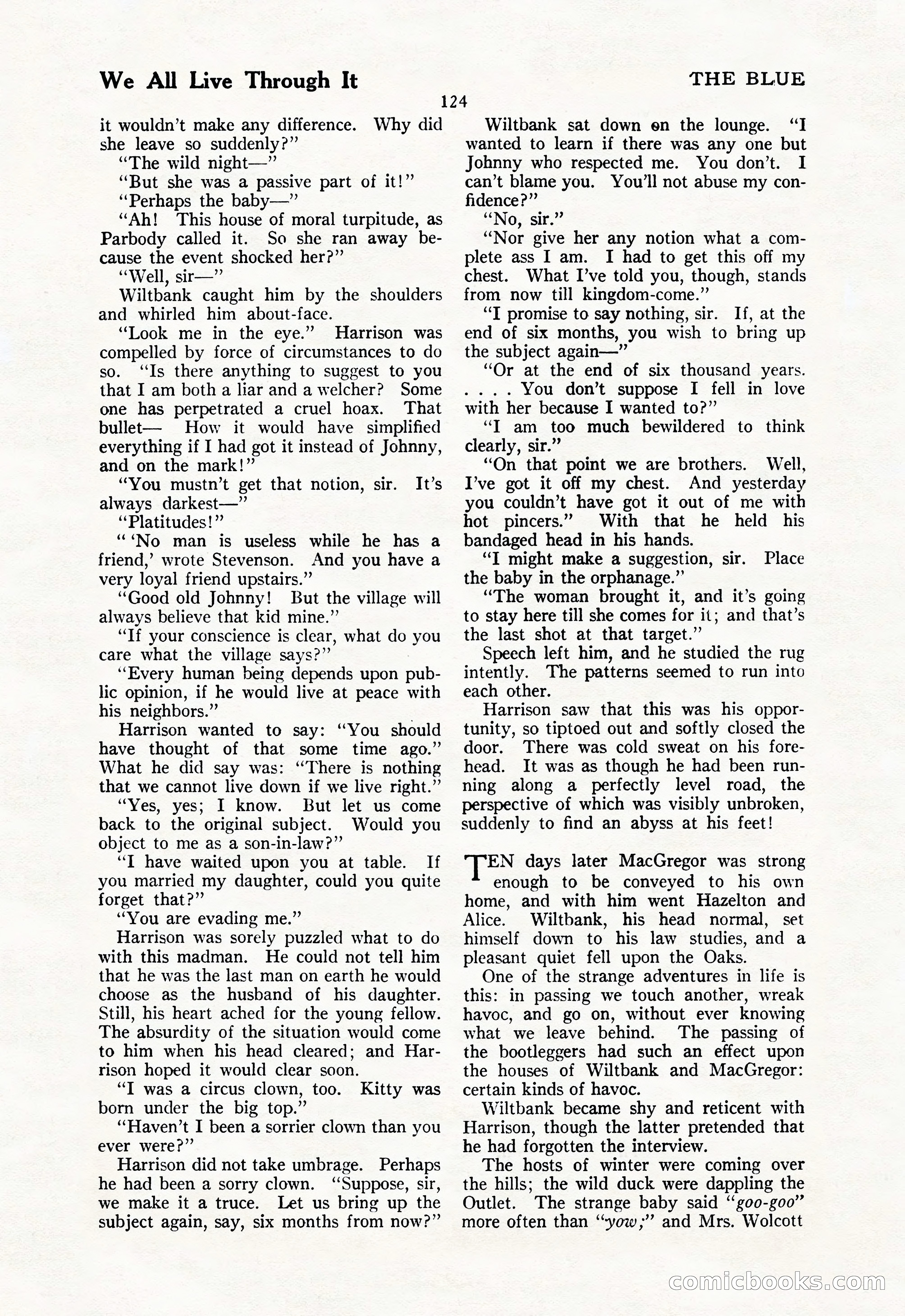 The Illustrated Blue Book Magazine, May 1927 — page 126 of 208