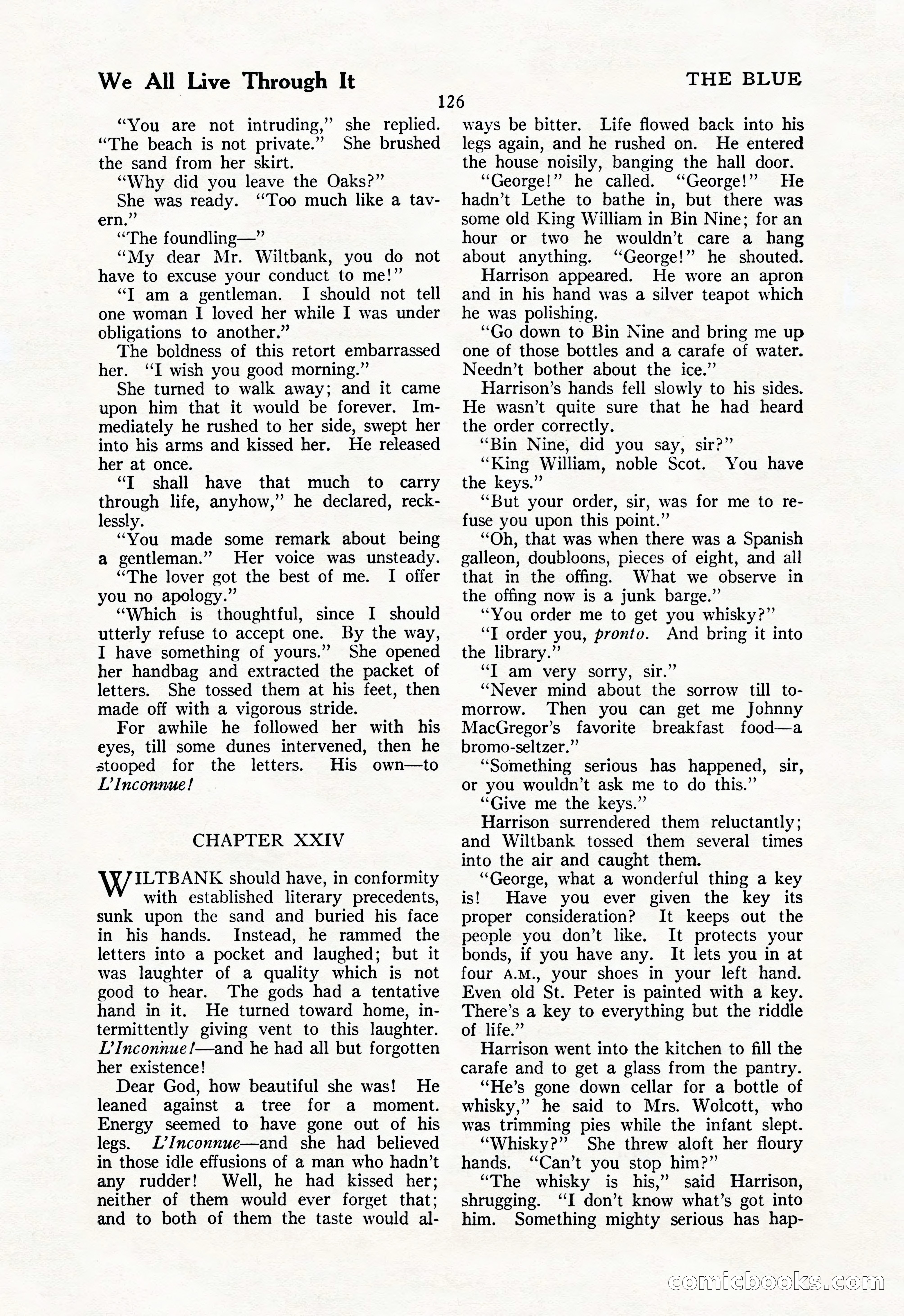 The Illustrated Blue Book Magazine, May 1927 — page 128 of 208