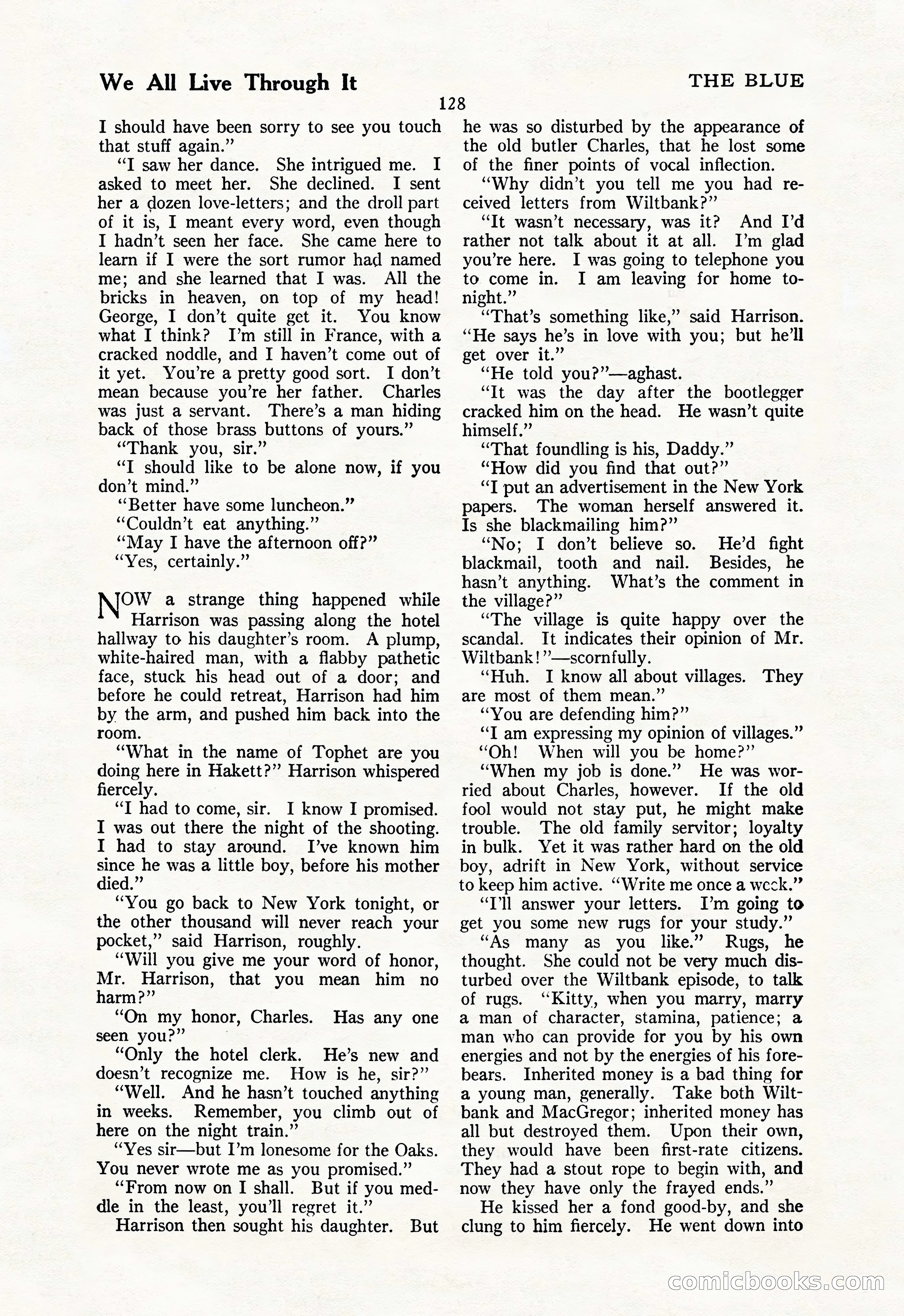 The Illustrated Blue Book Magazine, May 1927 — page 130 of 208