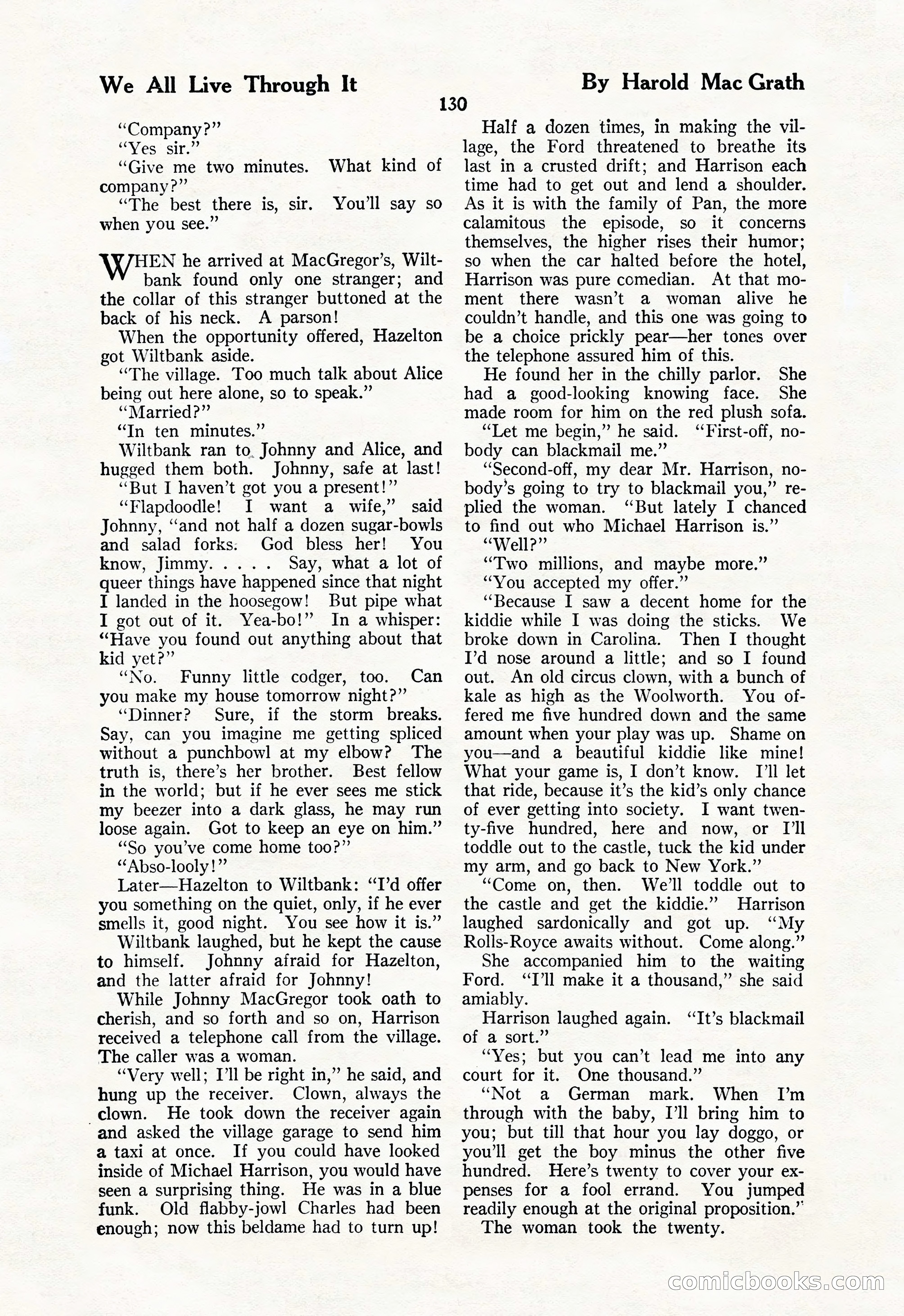 The Illustrated Blue Book Magazine, May 1927 — page 132 of 208