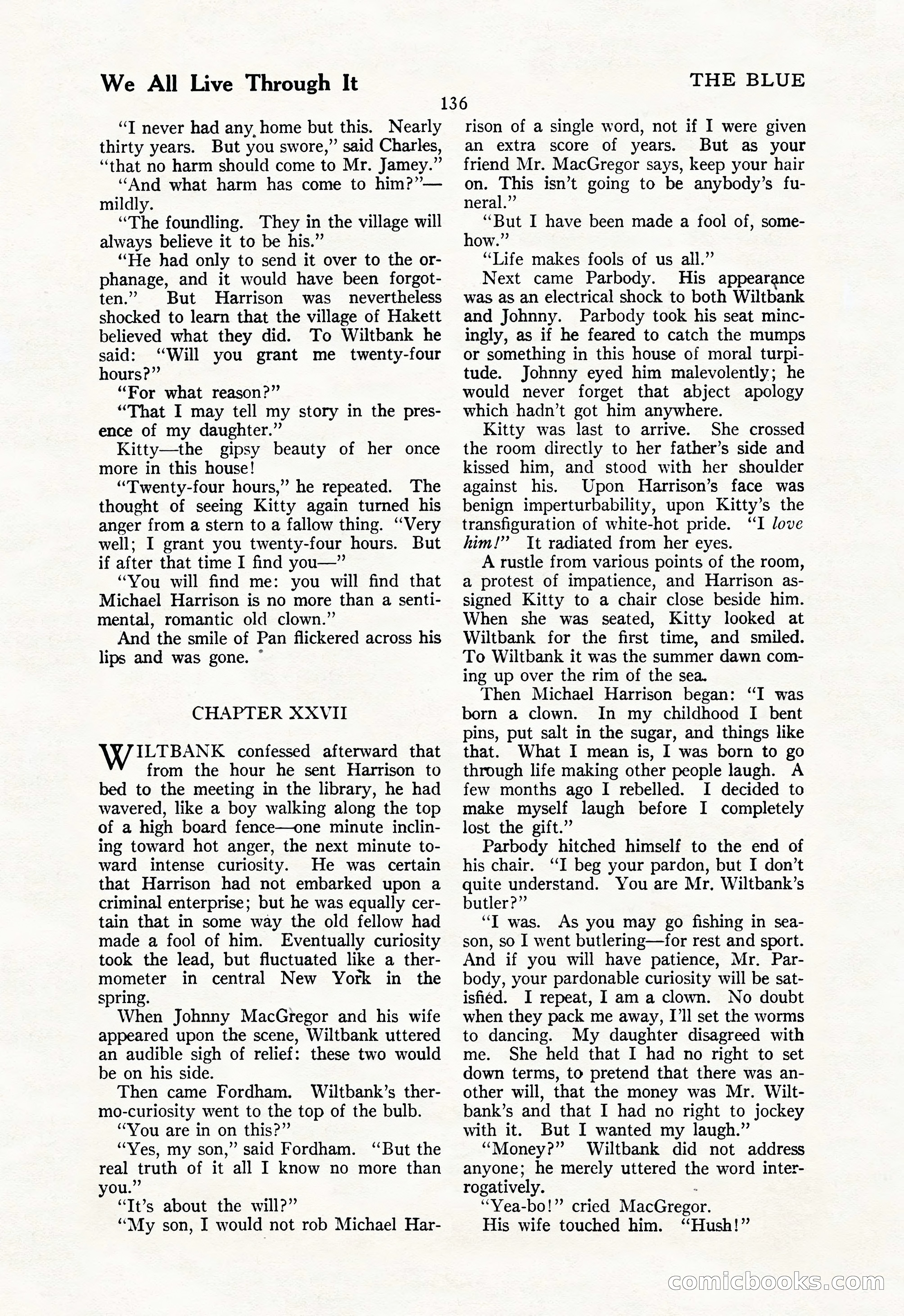 The Illustrated Blue Book Magazine, May 1927 — page 138 of 208