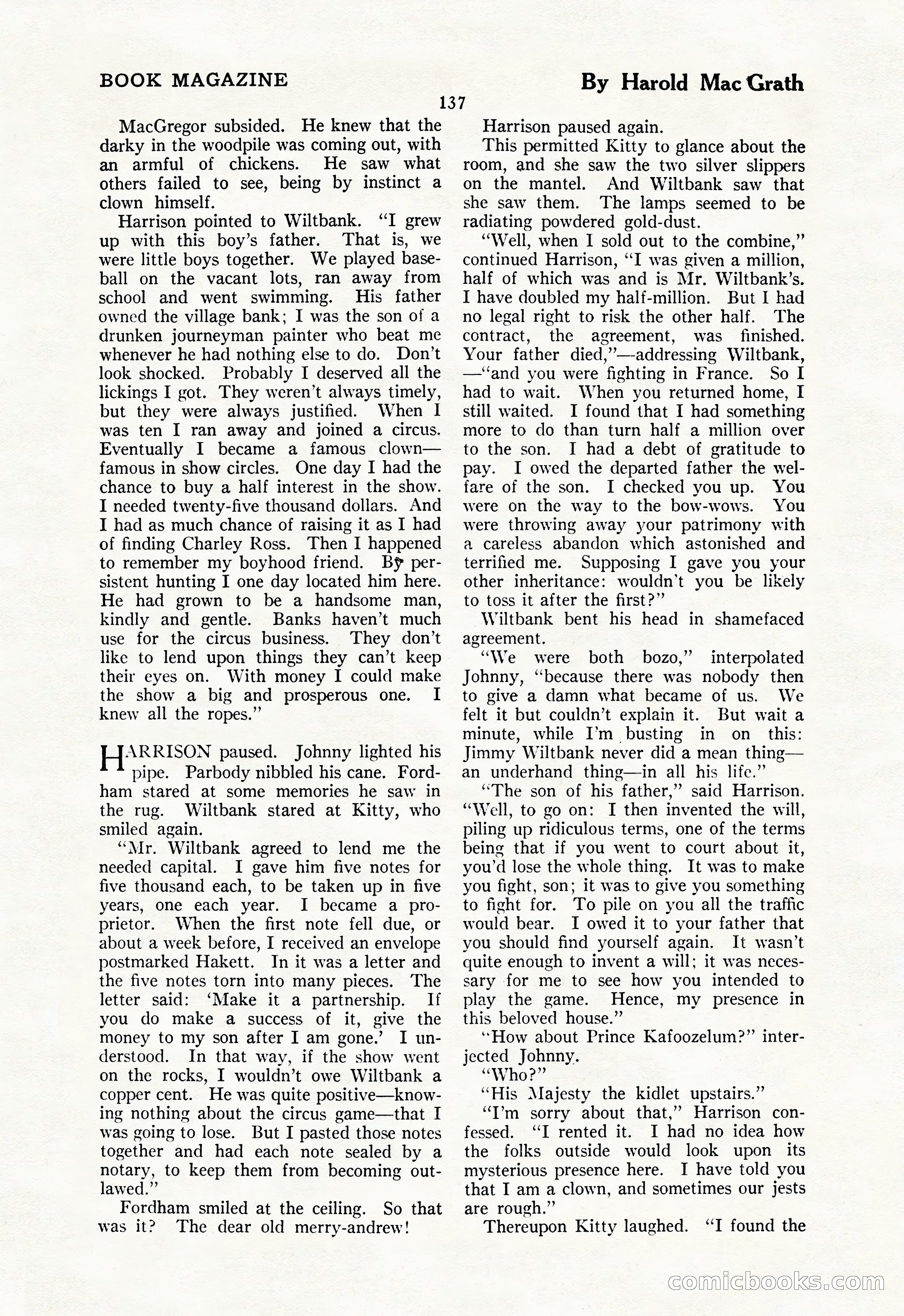 The Illustrated Blue Book Magazine, May 1927 — page 139 of 208