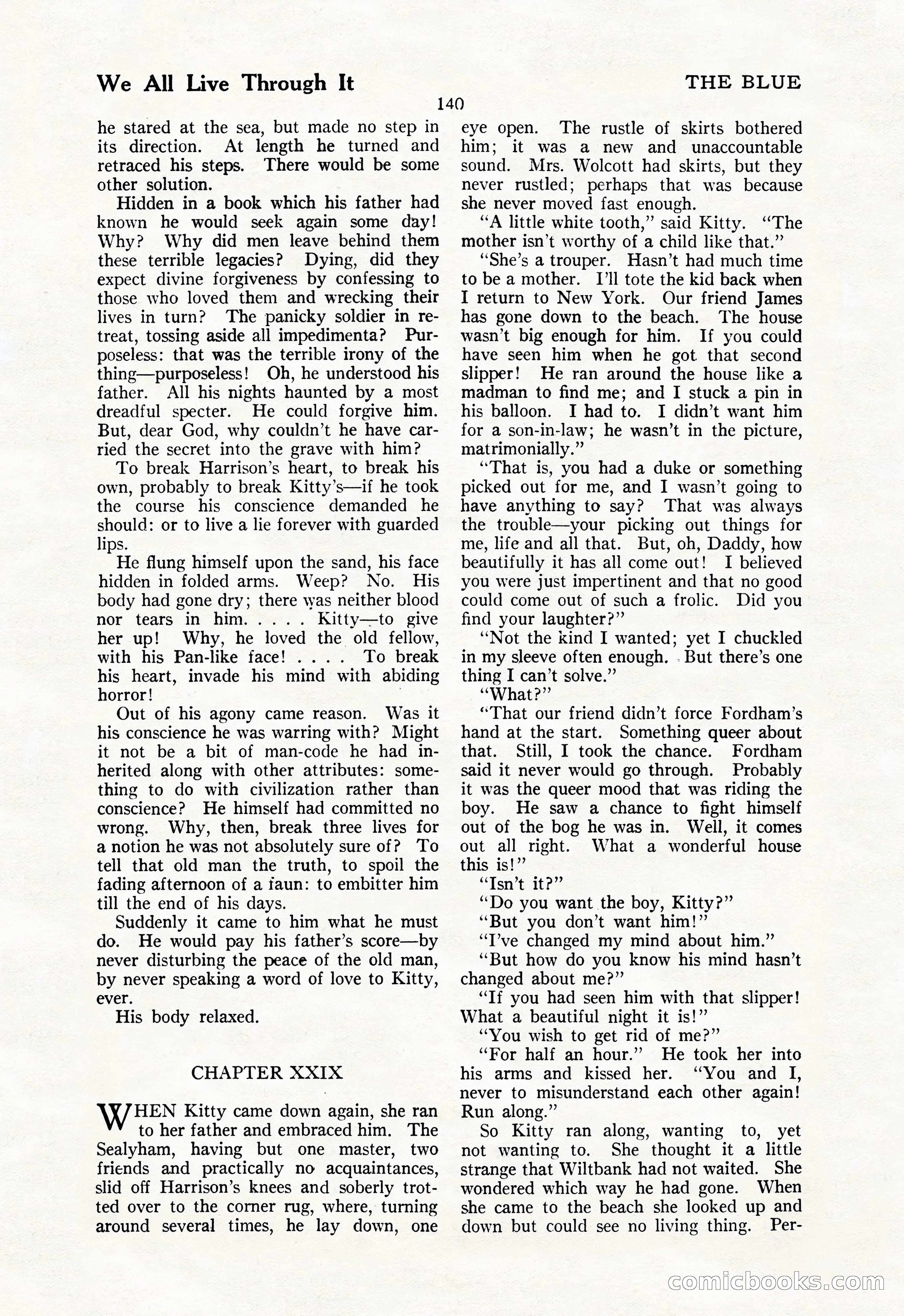 The Illustrated Blue Book Magazine, May 1927 — page 142 of 208