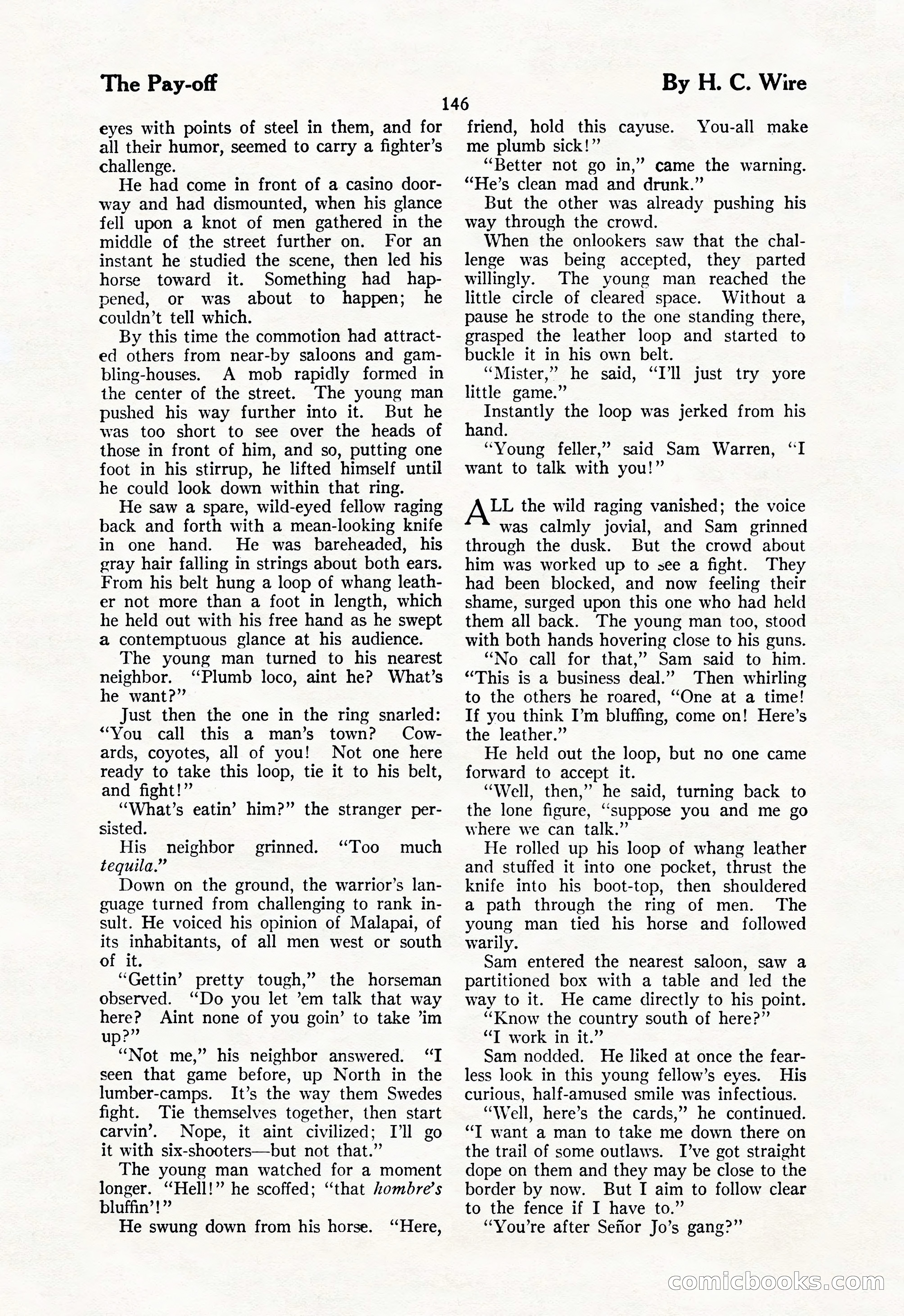 The Illustrated Blue Book Magazine, May 1927 — page 148 of 208
