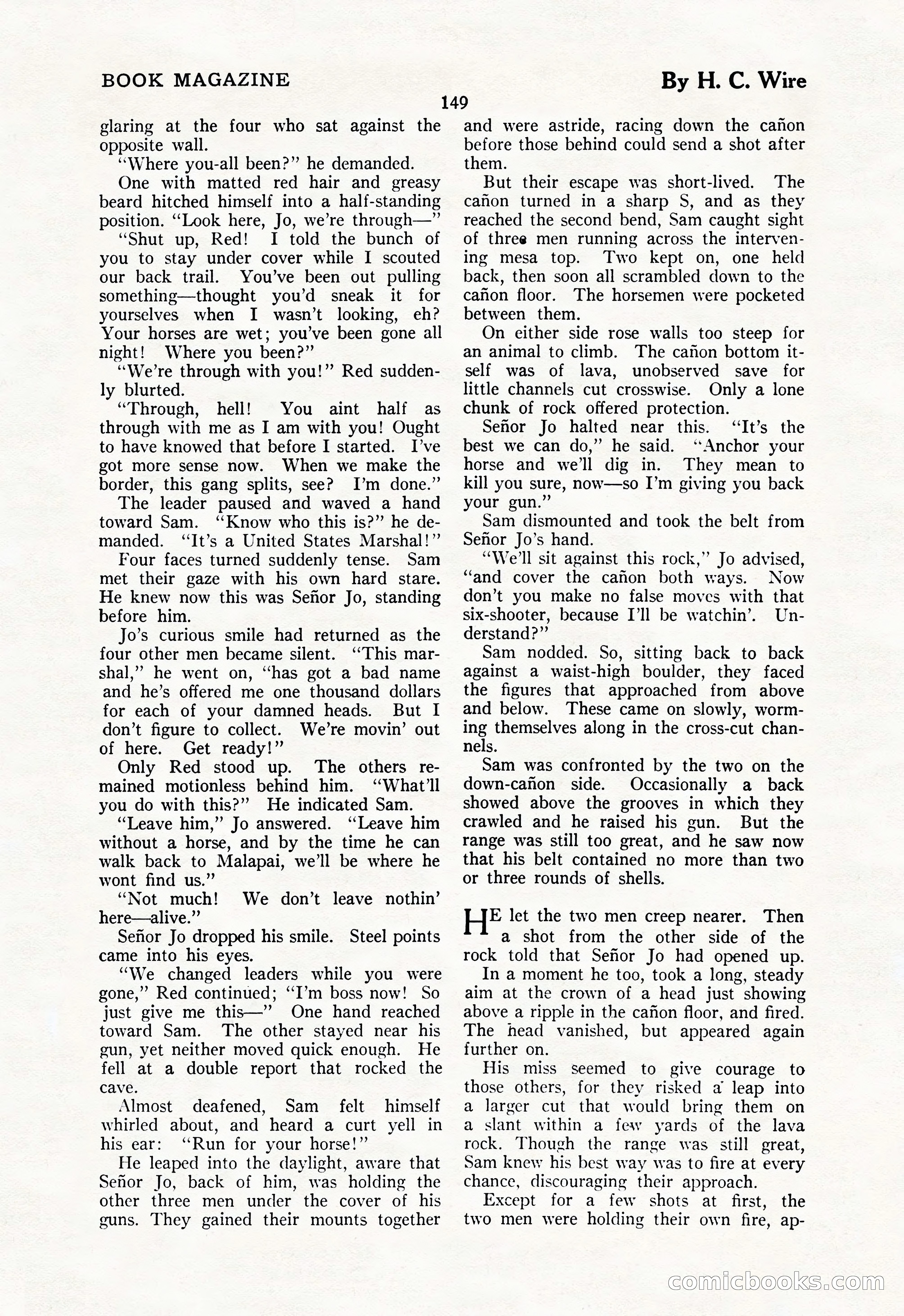 The Illustrated Blue Book Magazine, May 1927 — page 151 of 208