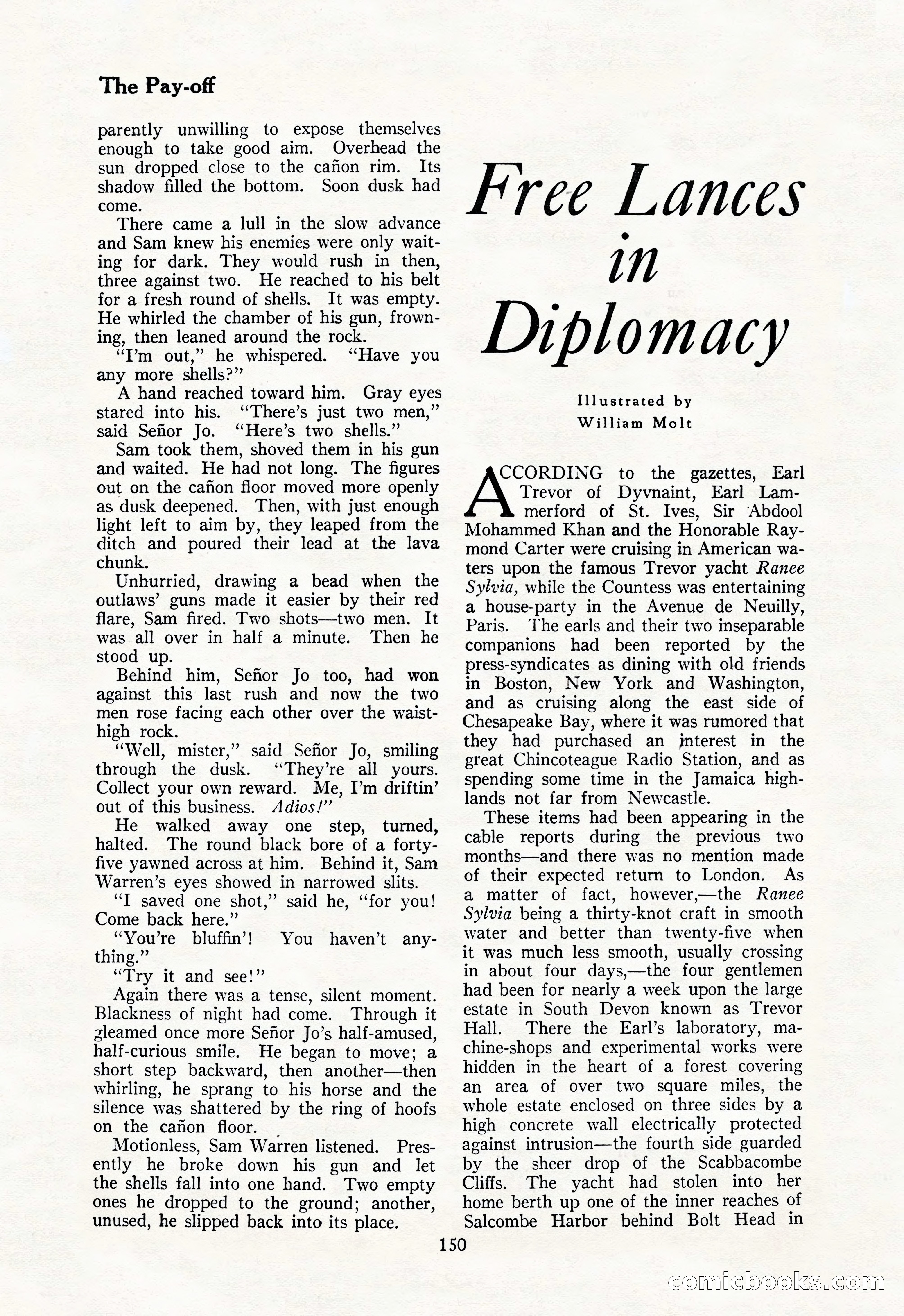 The Illustrated Blue Book Magazine, May 1927 — page 152 of 208