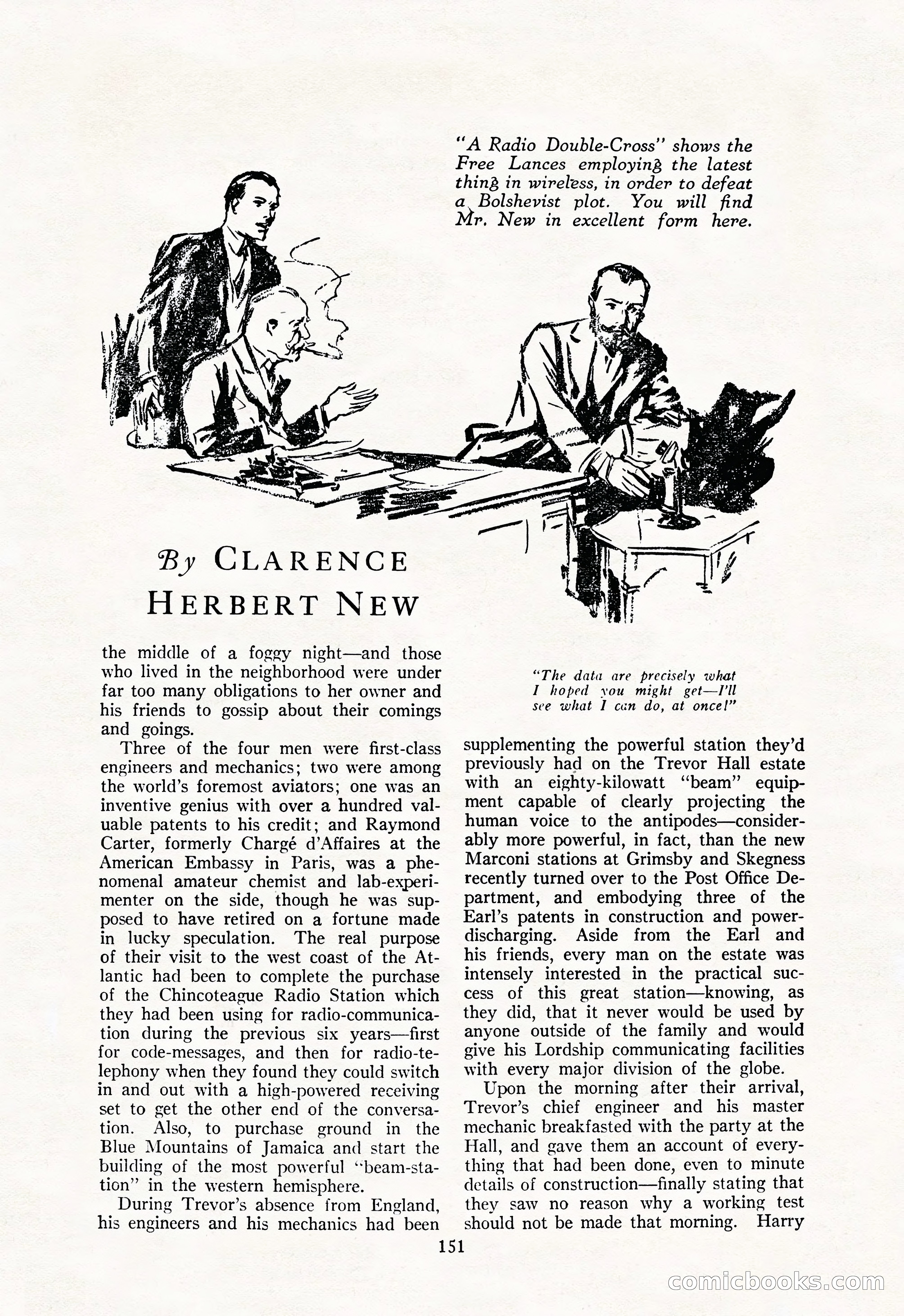 The Illustrated Blue Book Magazine, May 1927 — page 153 of 208