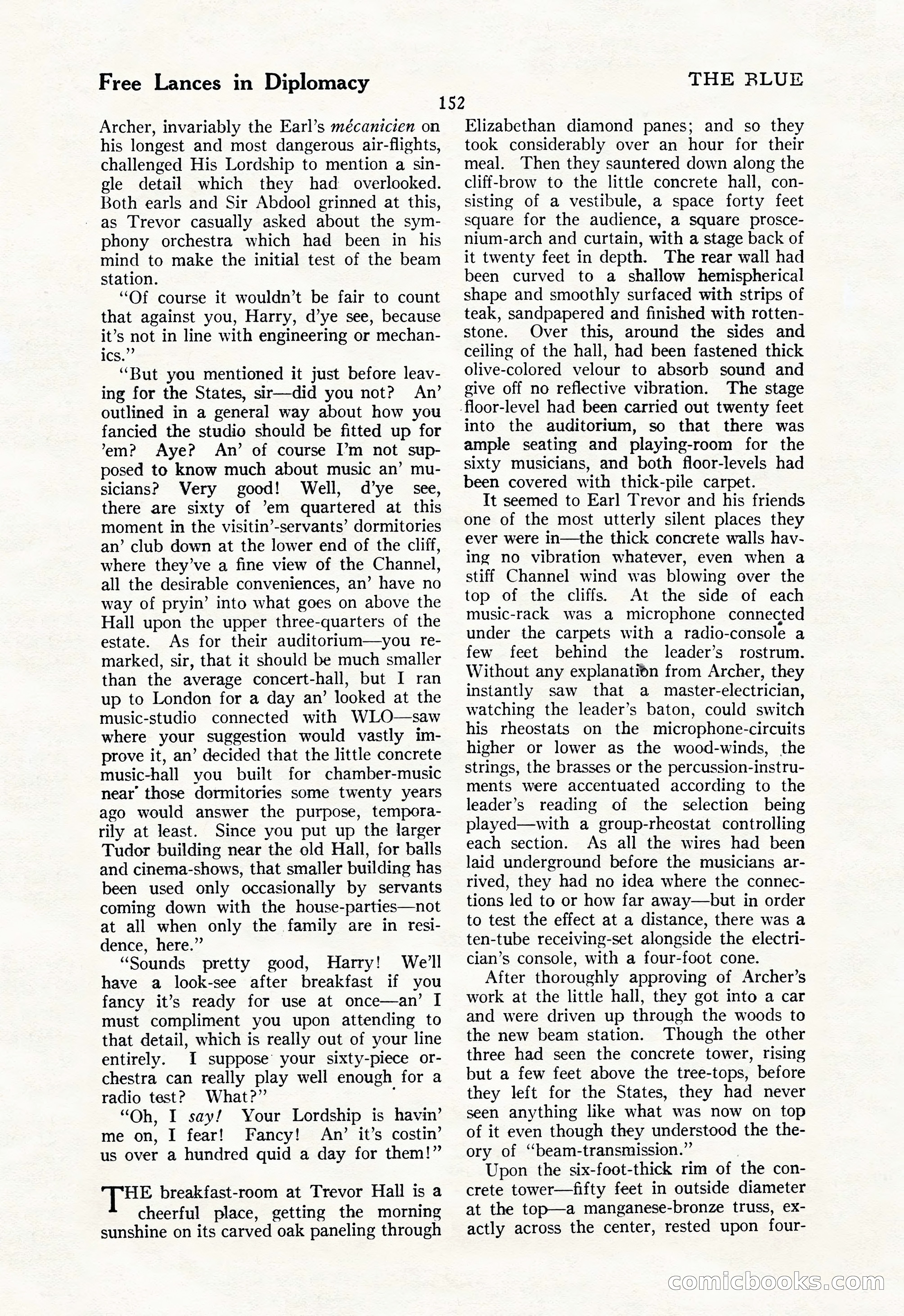 The Illustrated Blue Book Magazine, May 1927 — page 154 of 208