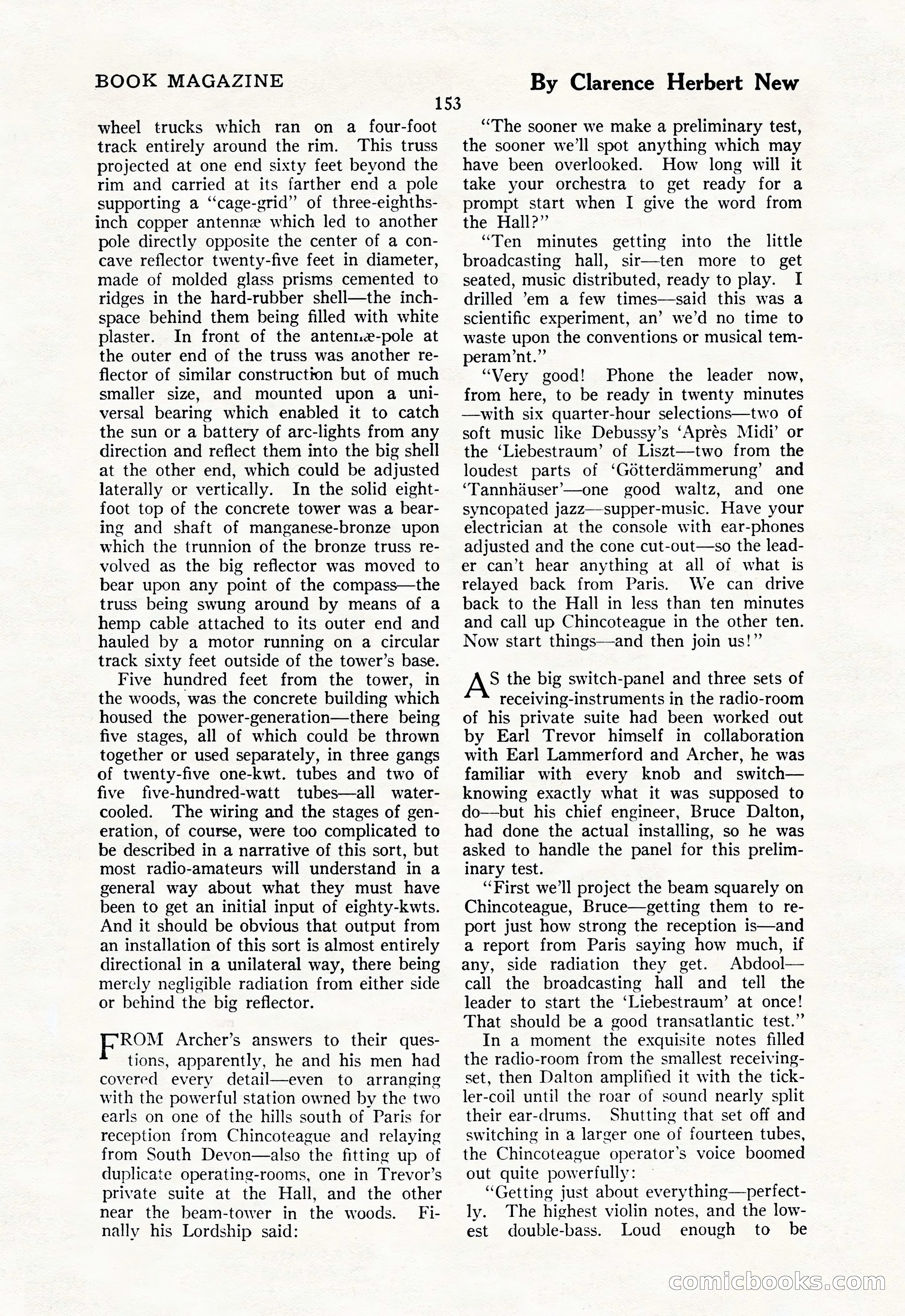 The Illustrated Blue Book Magazine, May 1927 — page 155 of 208