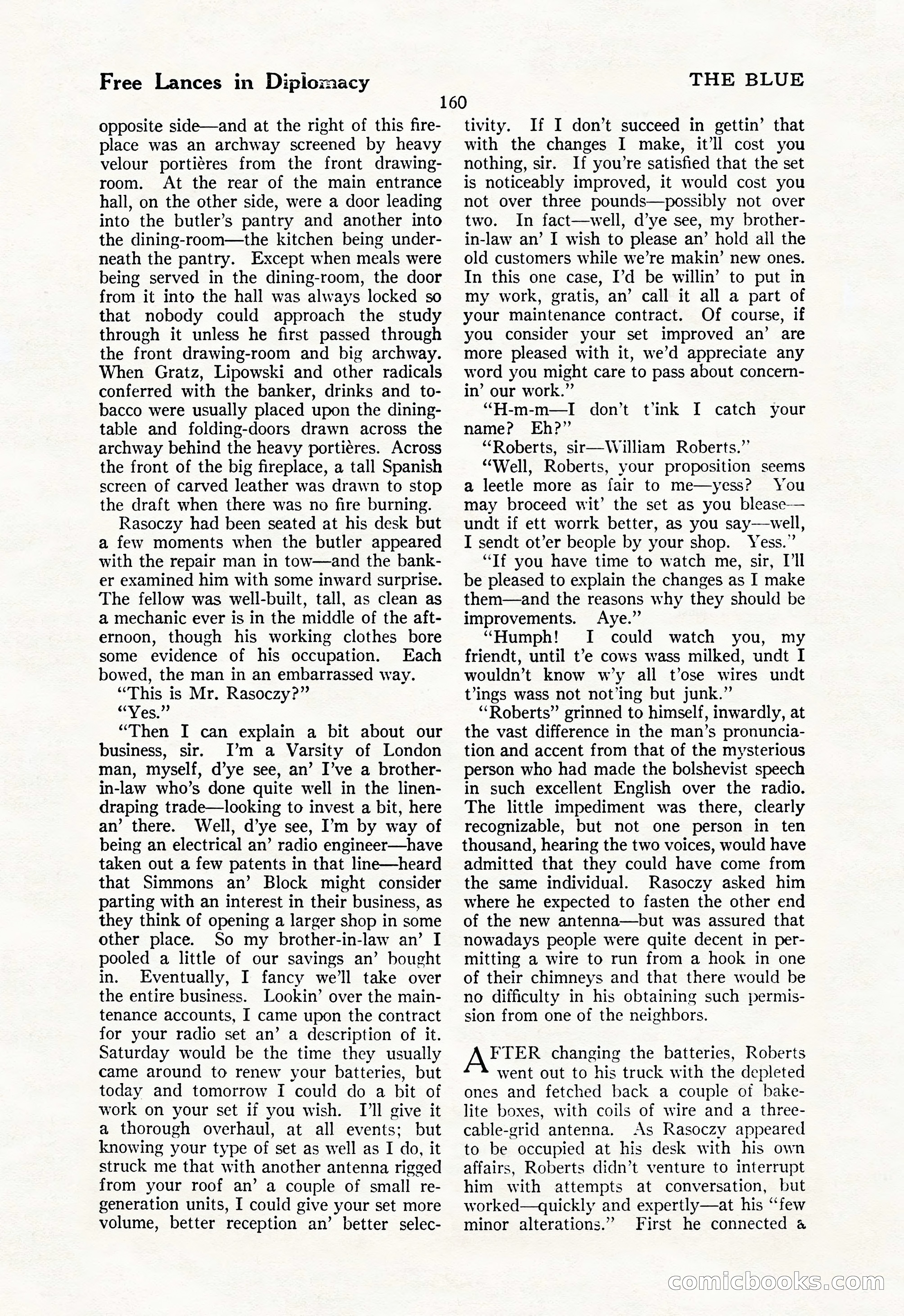 The Illustrated Blue Book Magazine, May 1927 — page 162 of 208