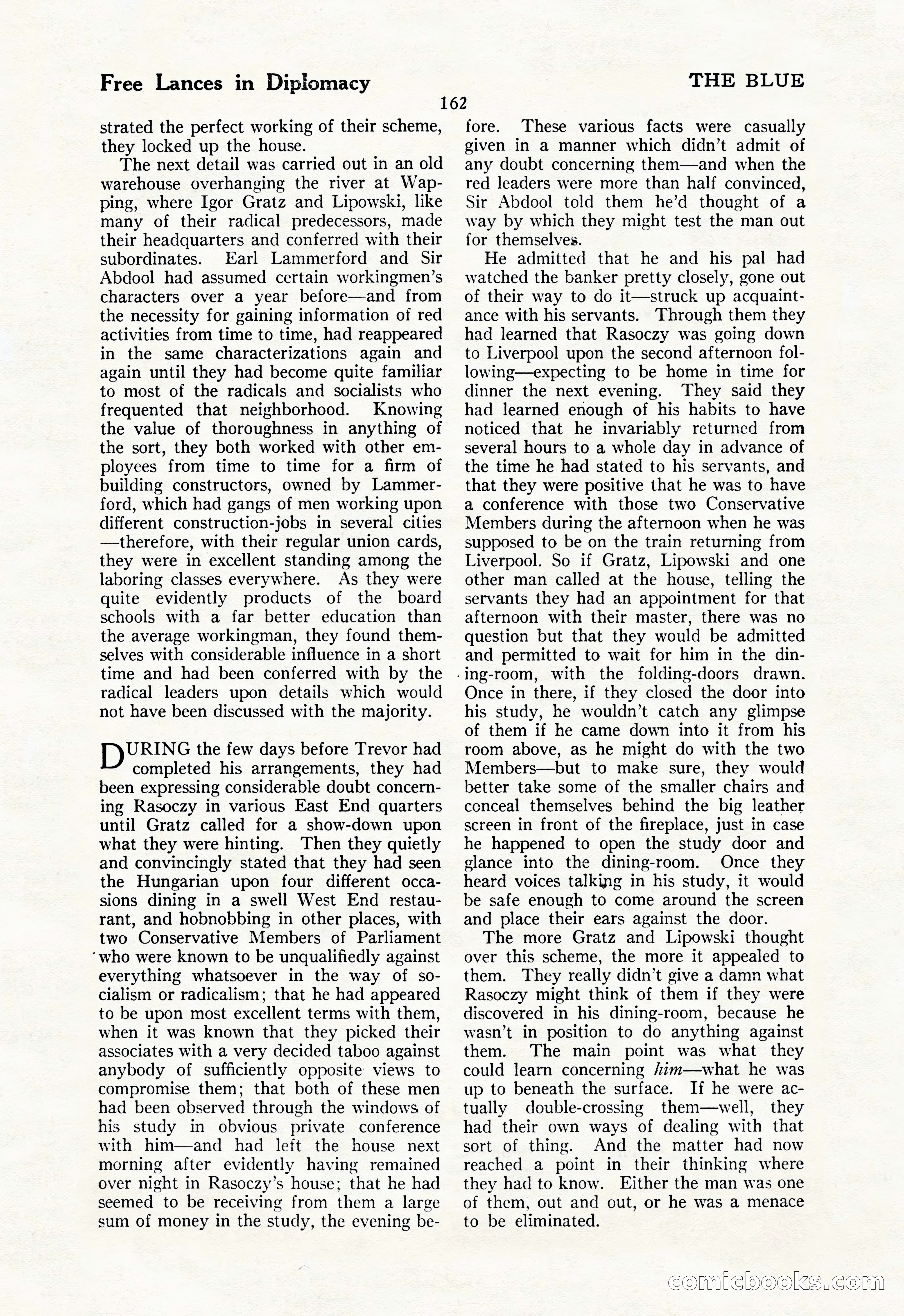 The Illustrated Blue Book Magazine, May 1927 — page 164 of 208